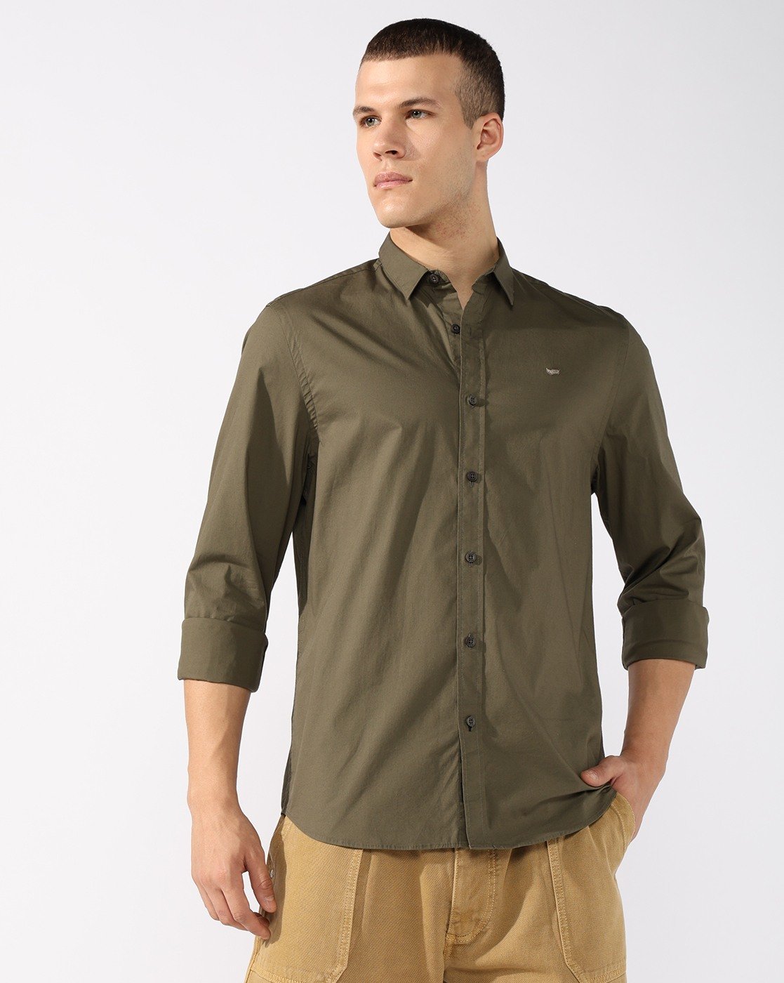 GAS | Regular Fit Shirt with Signature Branding