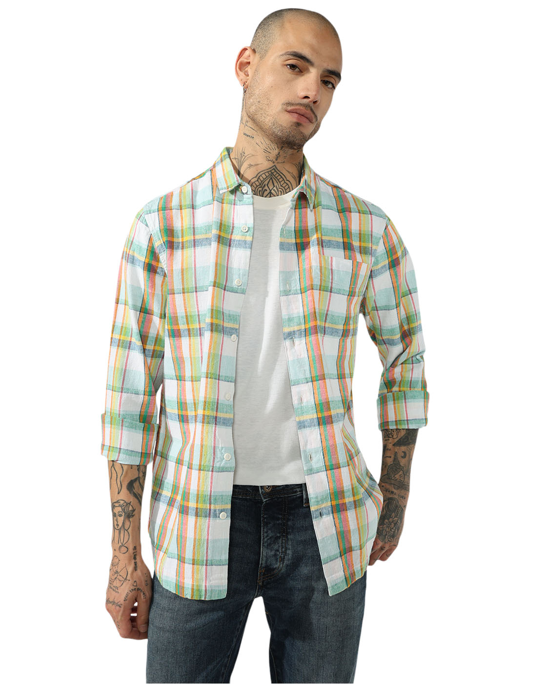 GAS | Classic Plaid Regular fit Short-Sleeve Shirt