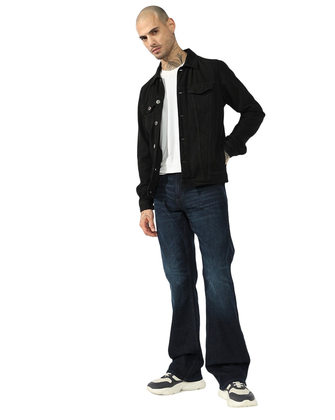 GAS | Toki Bell Dark Washed Slim Bootcut Denim