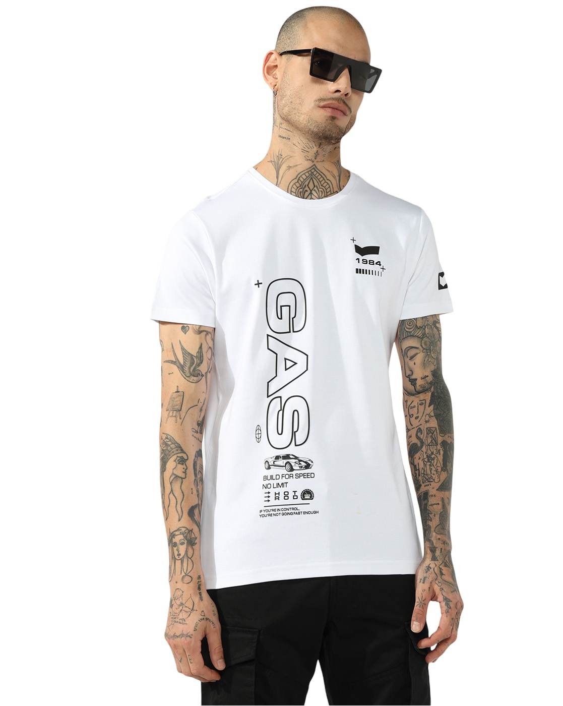 GAS | Adventure-Ready Regular Fit Graphic Tee