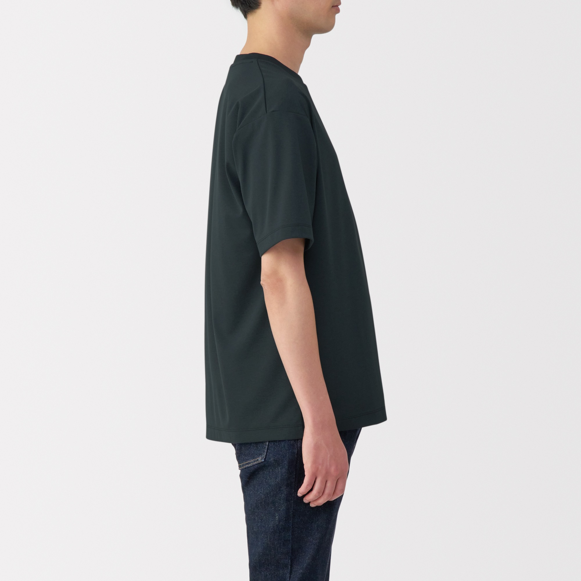 M's UV protection quick dry S/Slv T-shirt