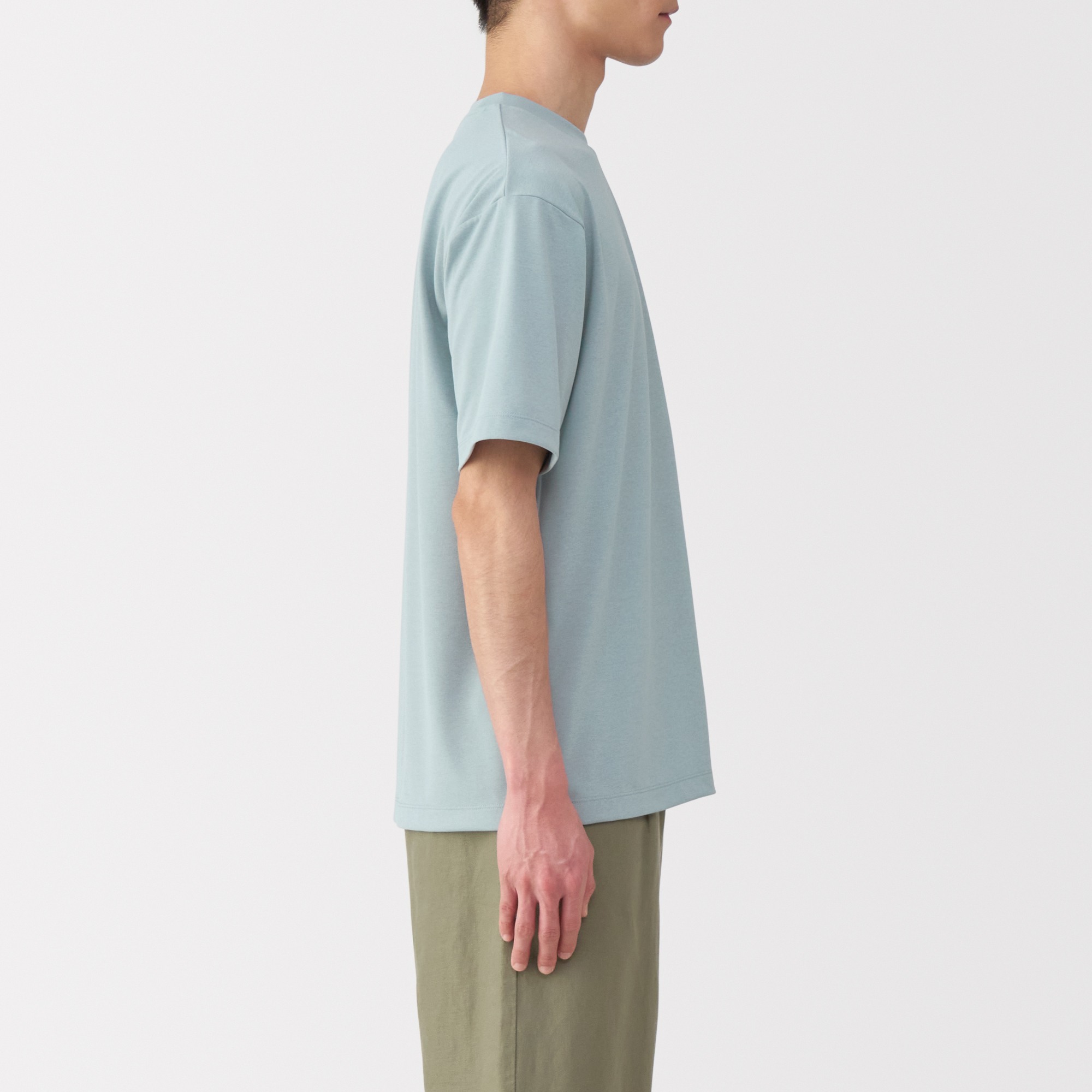 M's UV protection quick dry S/Slv T-shirt