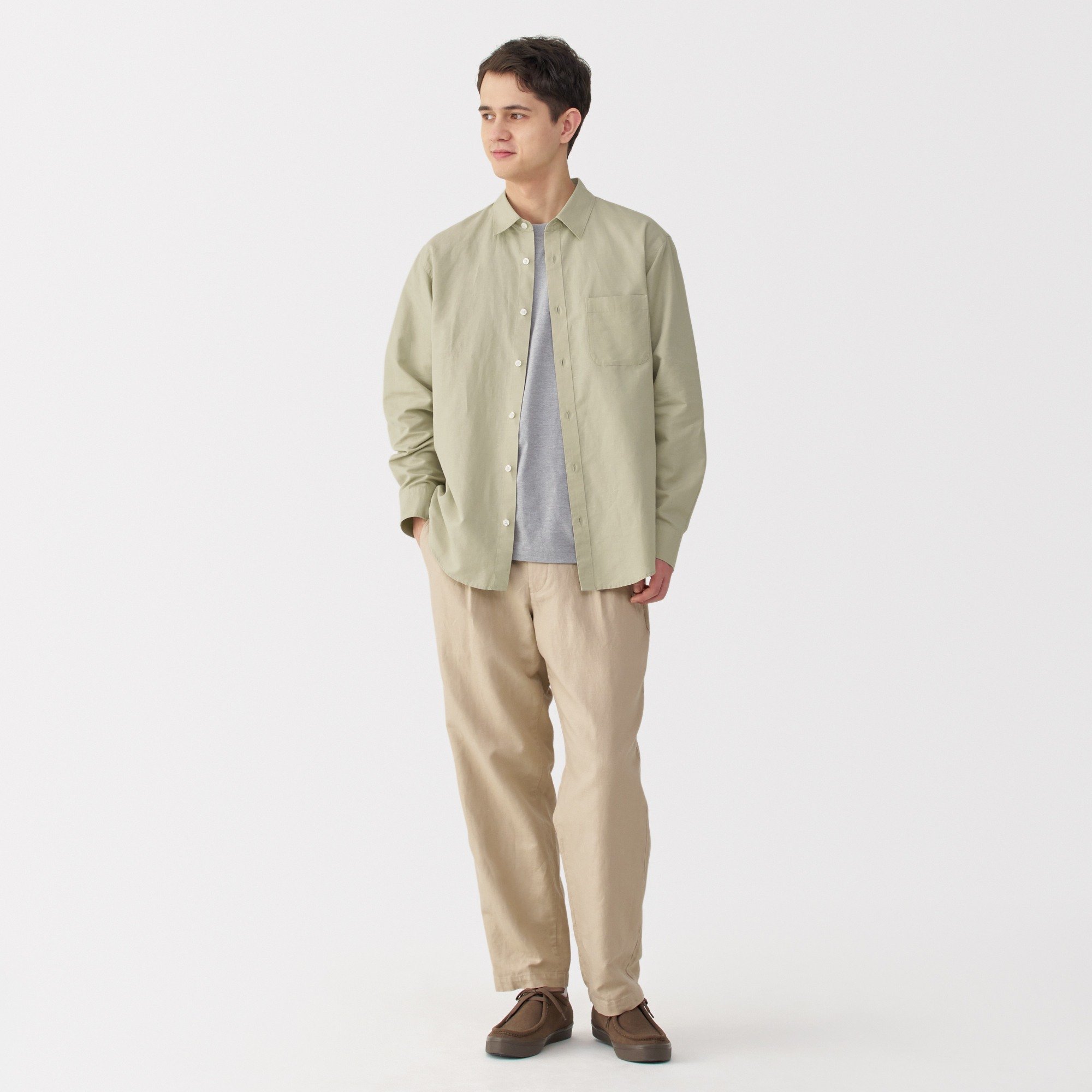 Hemp cotton Long Sleeve shirt