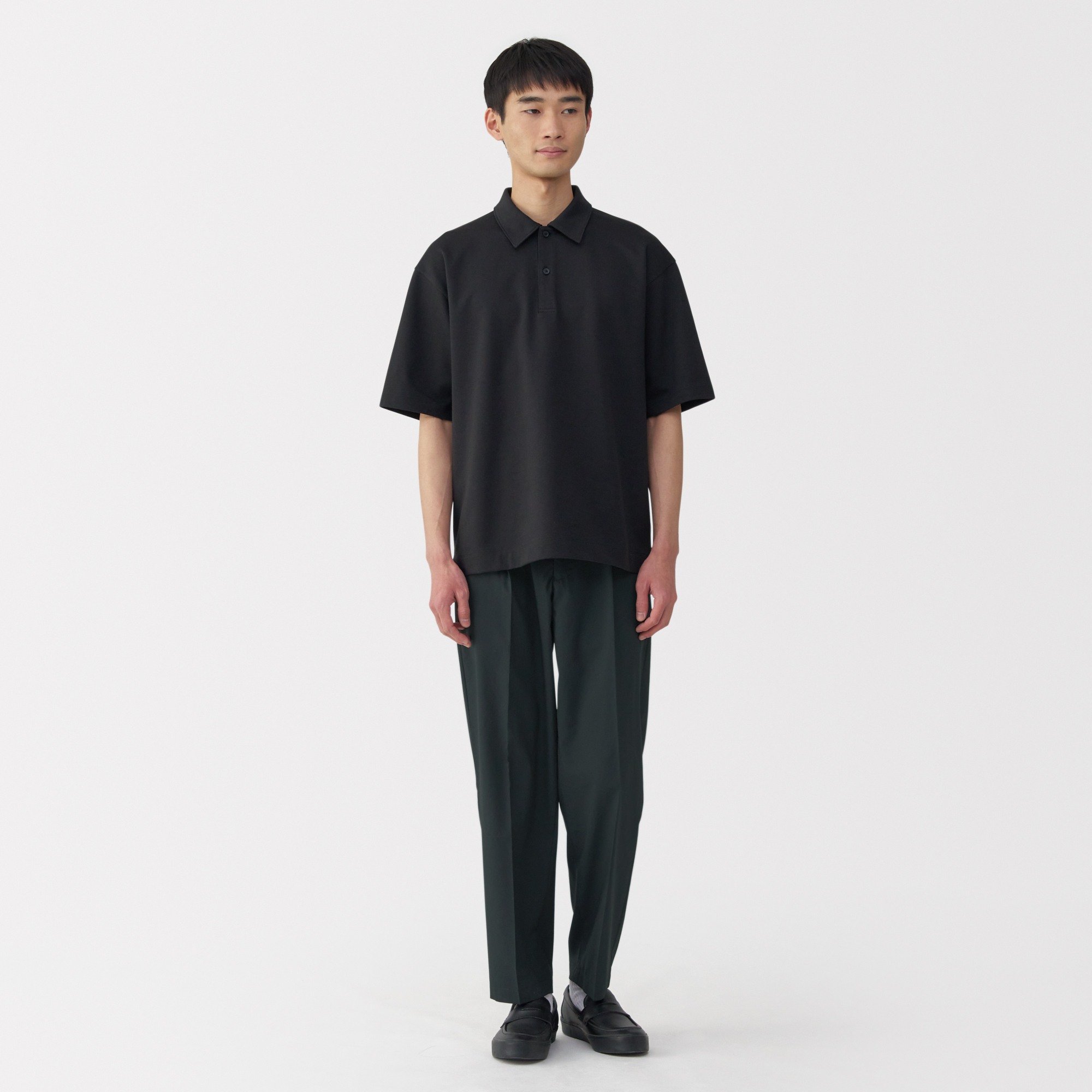 M'S BREATHABLE DARTED PANTS, BLACK, S