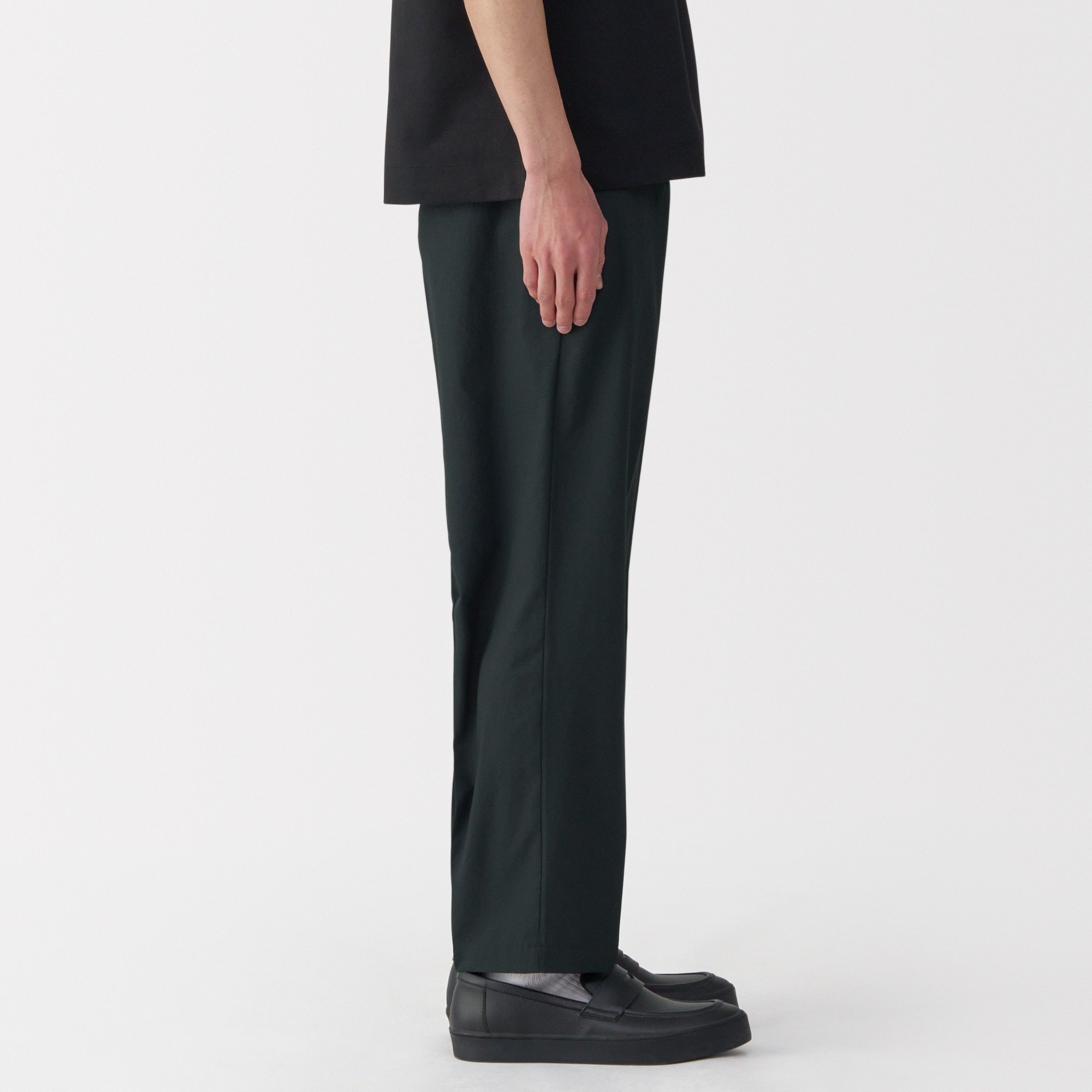 M'S BREATHABLE DARTED PANTS, BLACK, S