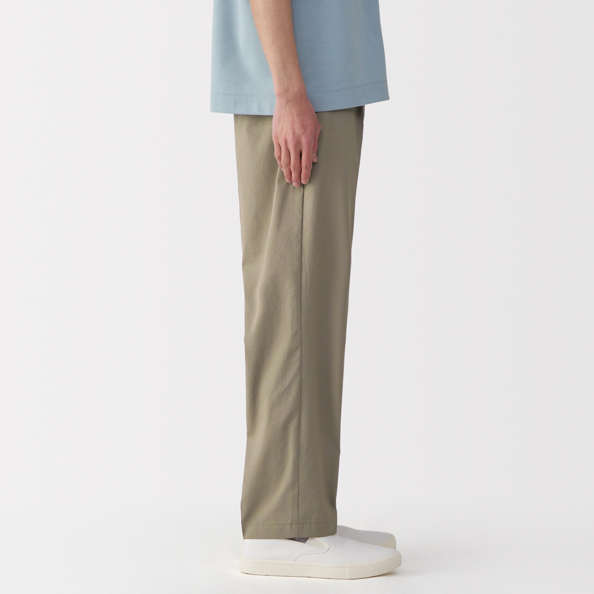 M'S BREATHABLE DARTED PANTS, GREYISH, S