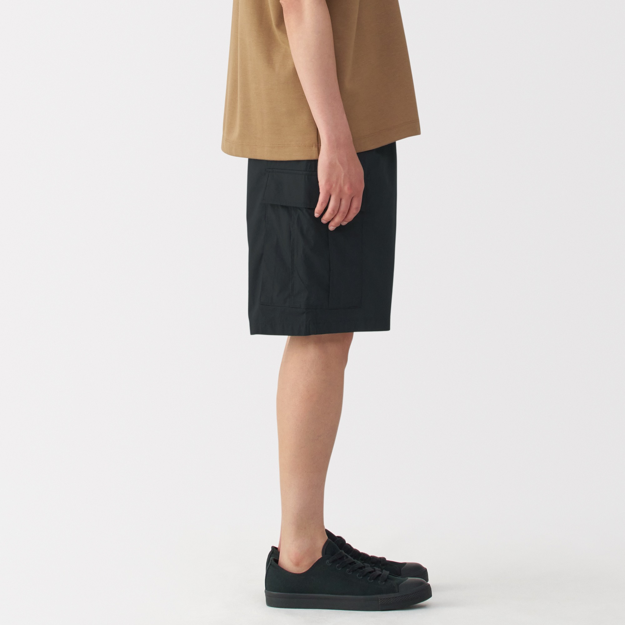 M's Washed easy cargo shorts