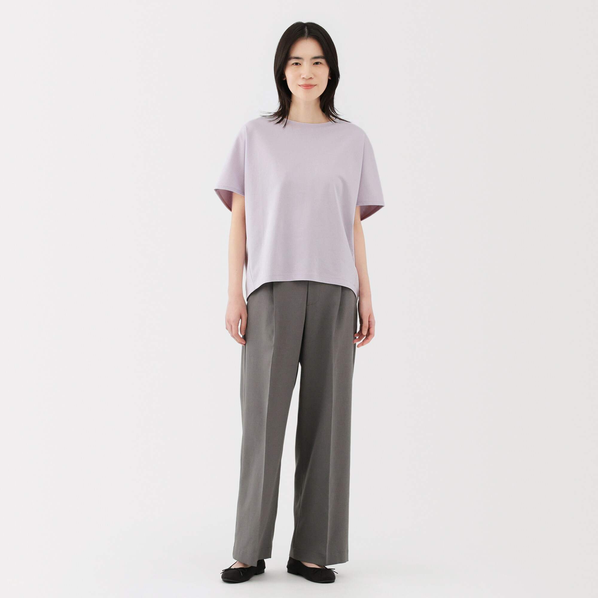 W's Cool touch anti-sweat stain dolman sleeve T-shirt