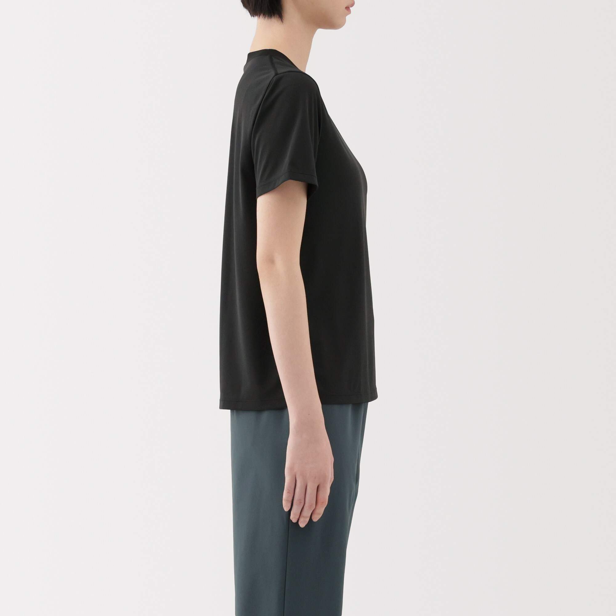 W's UV protection quick dry crew neck S/Slv T-shirt (OS)