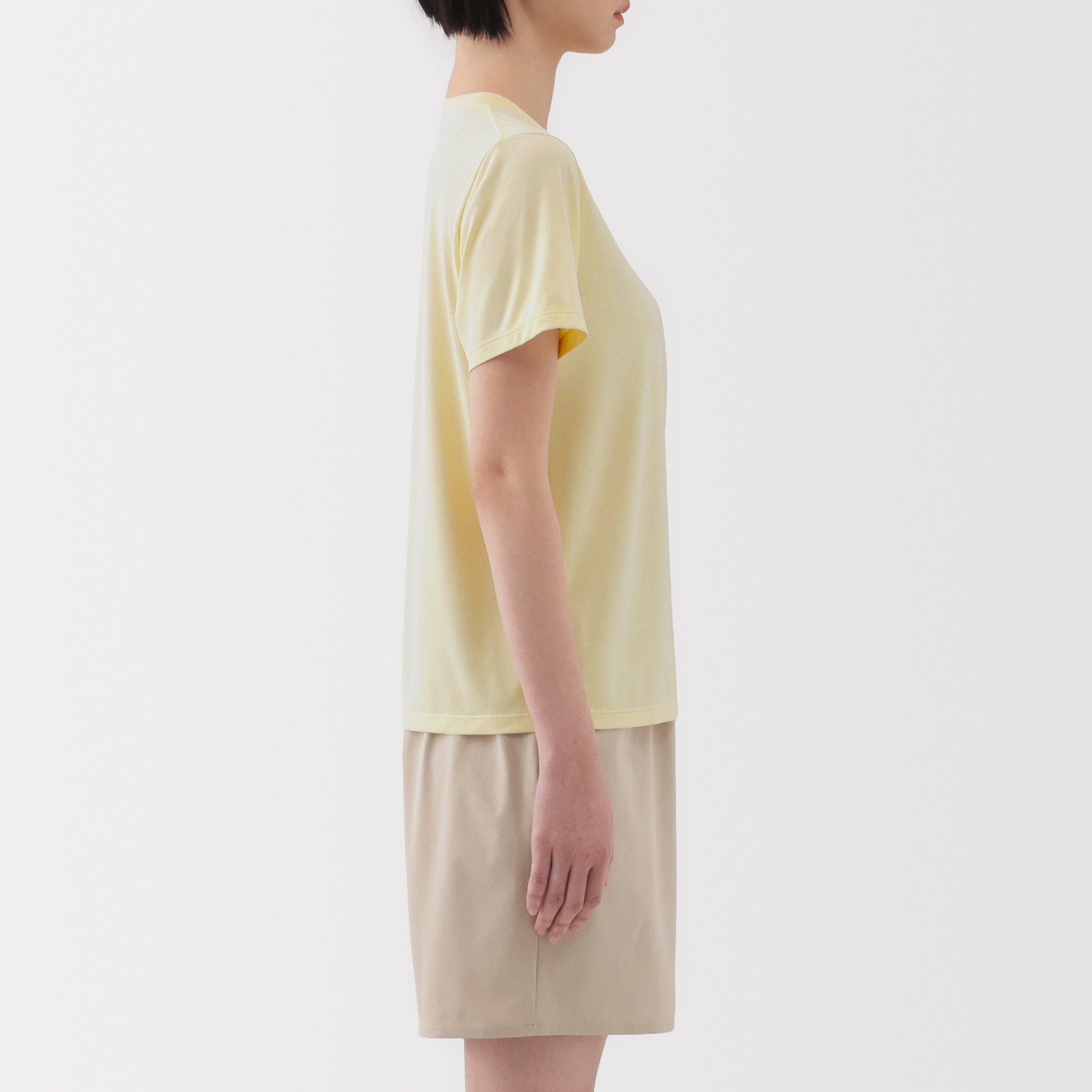 W's UV protection quick dry crew neck S/Slv T-shirt (OS)