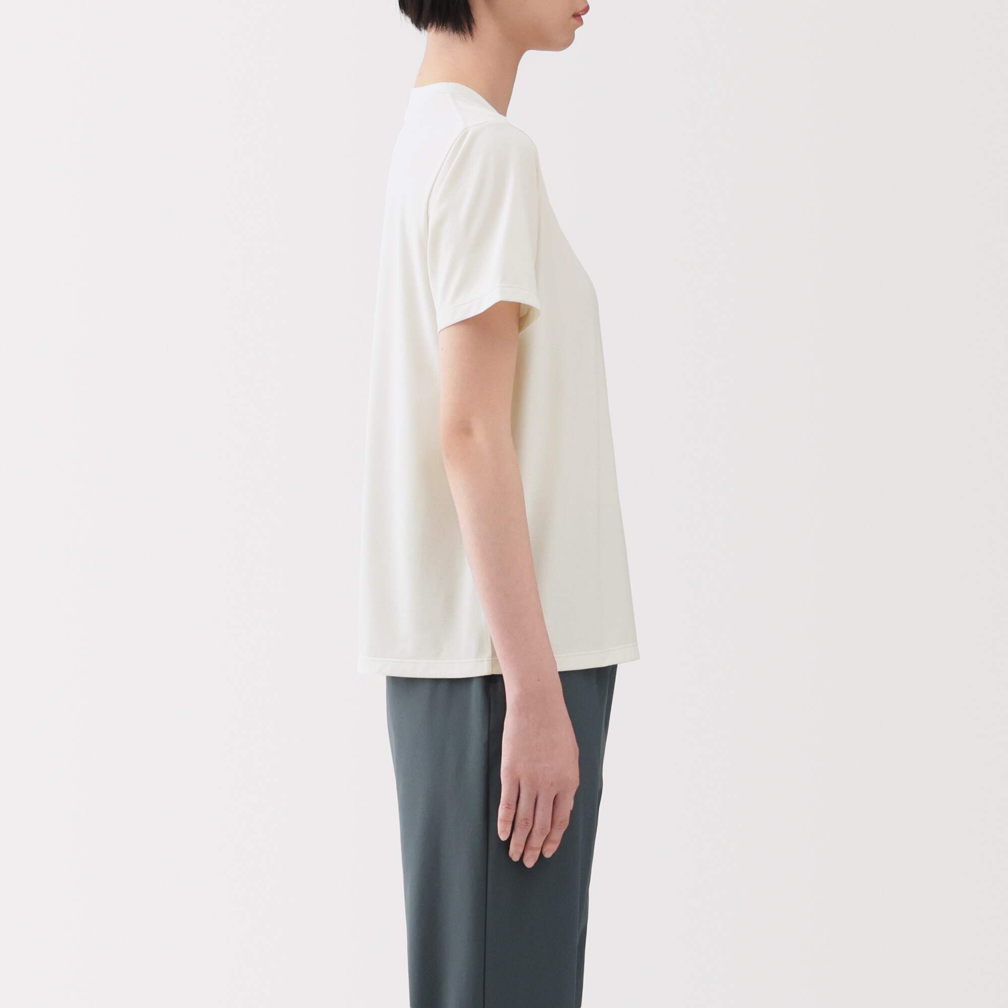 W's UV protection quick dry crew neck S/Slv T-shirt (OS)