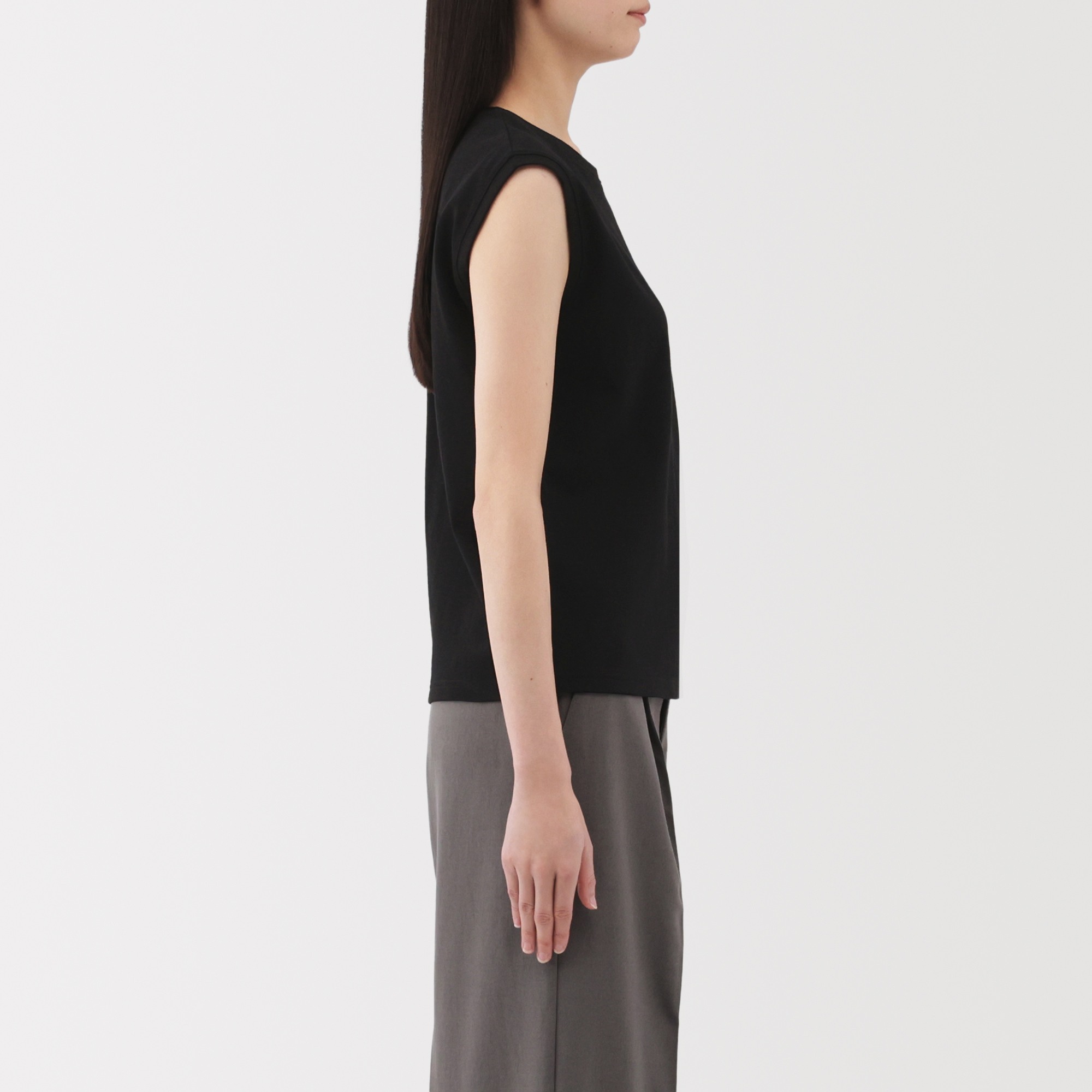 W's Two threads jersey french sleeve T-shirt (OS)