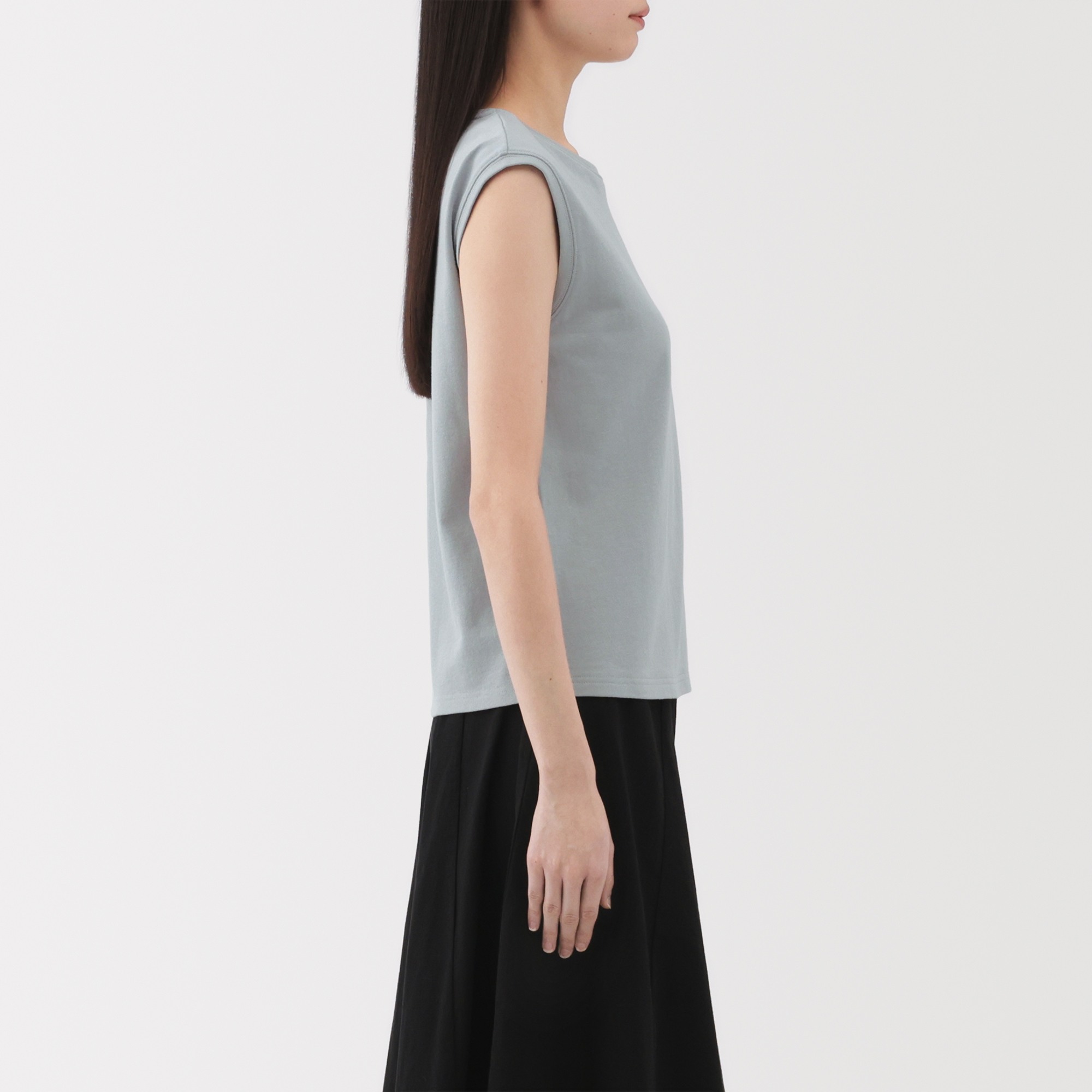 W's Two threads jersey french sleeve T-shirt (OS)