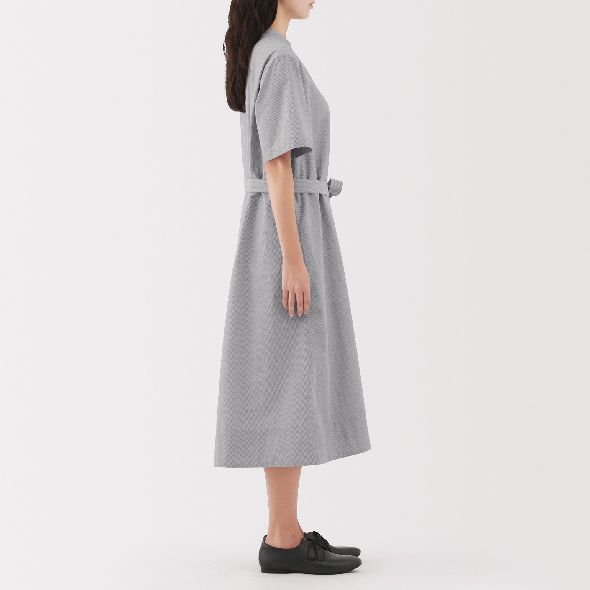 COOL TOUCH S/SLV SHIRT DRES, LIGHT OR, S