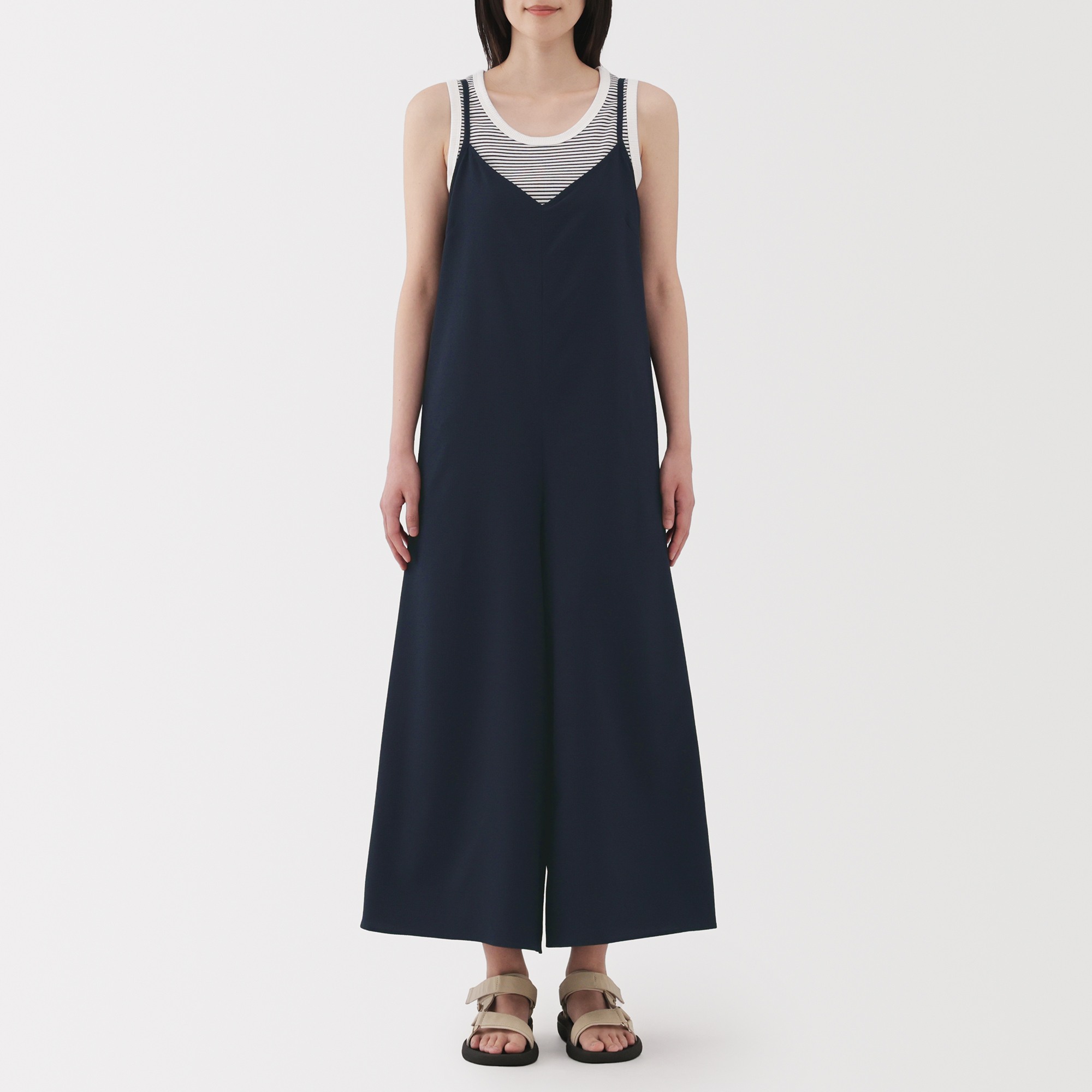 W's Breathable seersucker Salopette