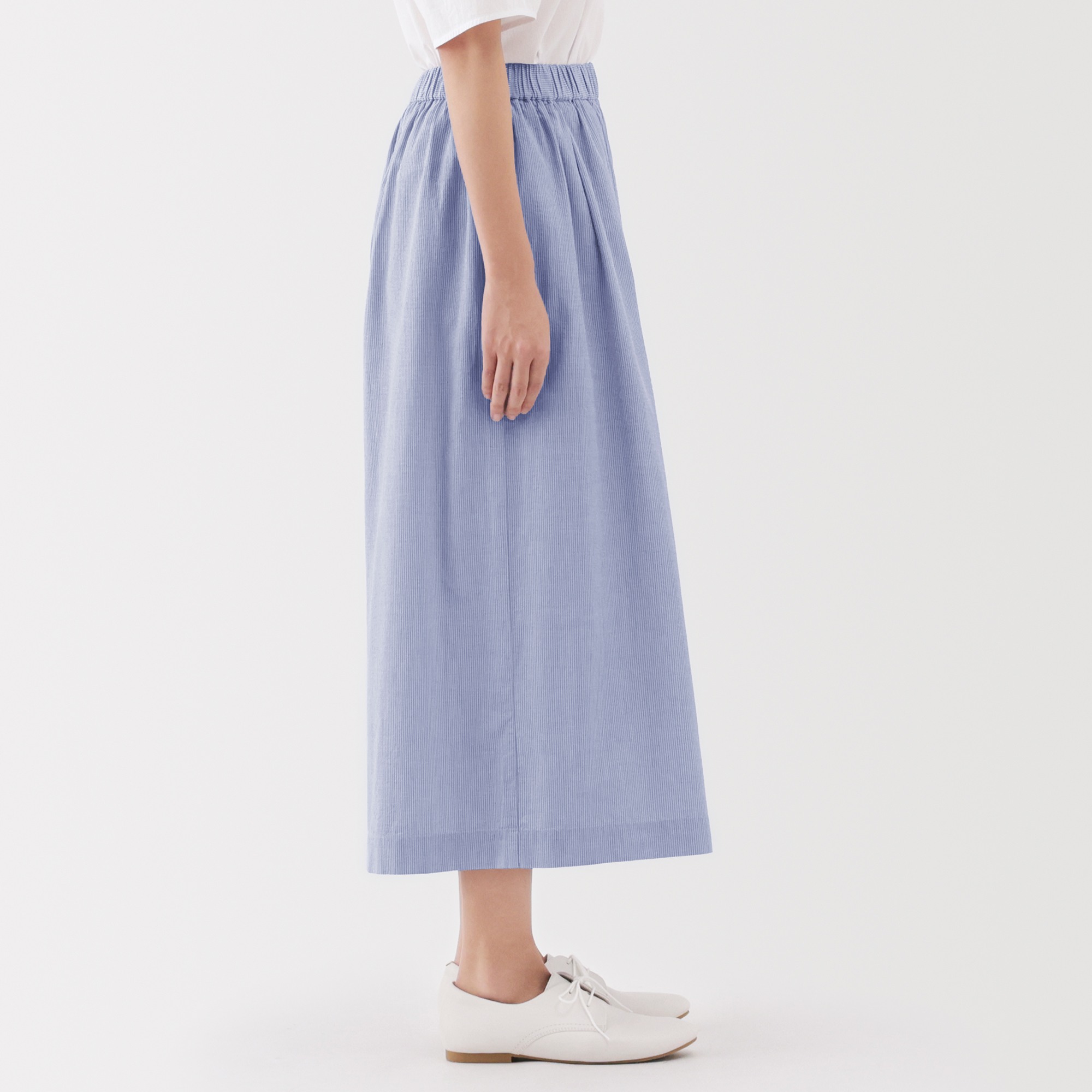 W's Cool touch Wide-fit skirt pants (OS)