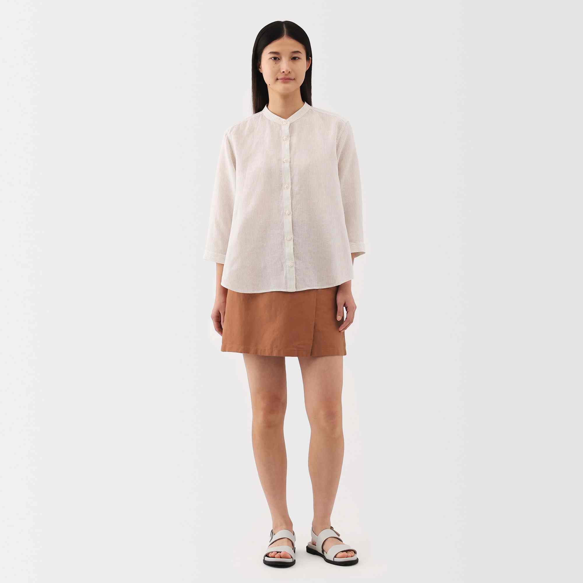 W's Hemp blend twill Skort (OS)