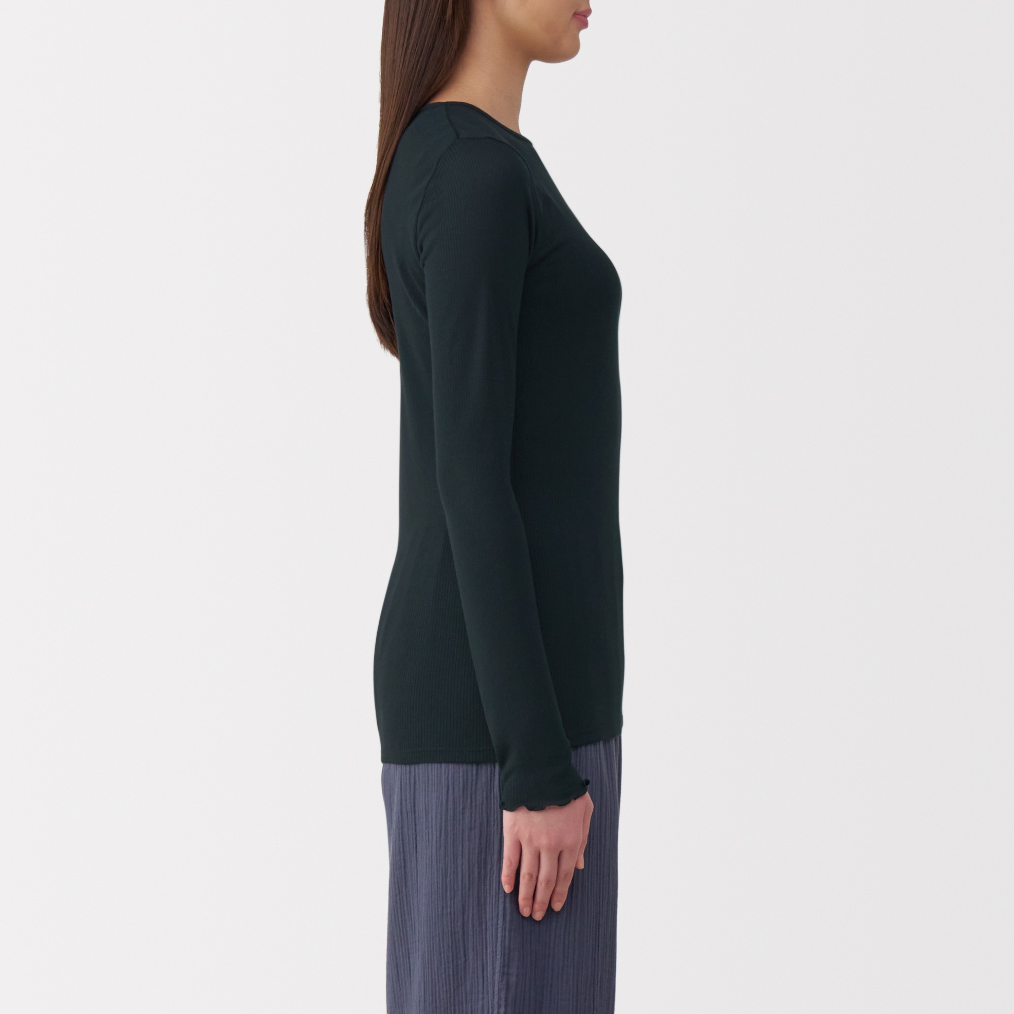 W's Silk blended sheer T-shirt