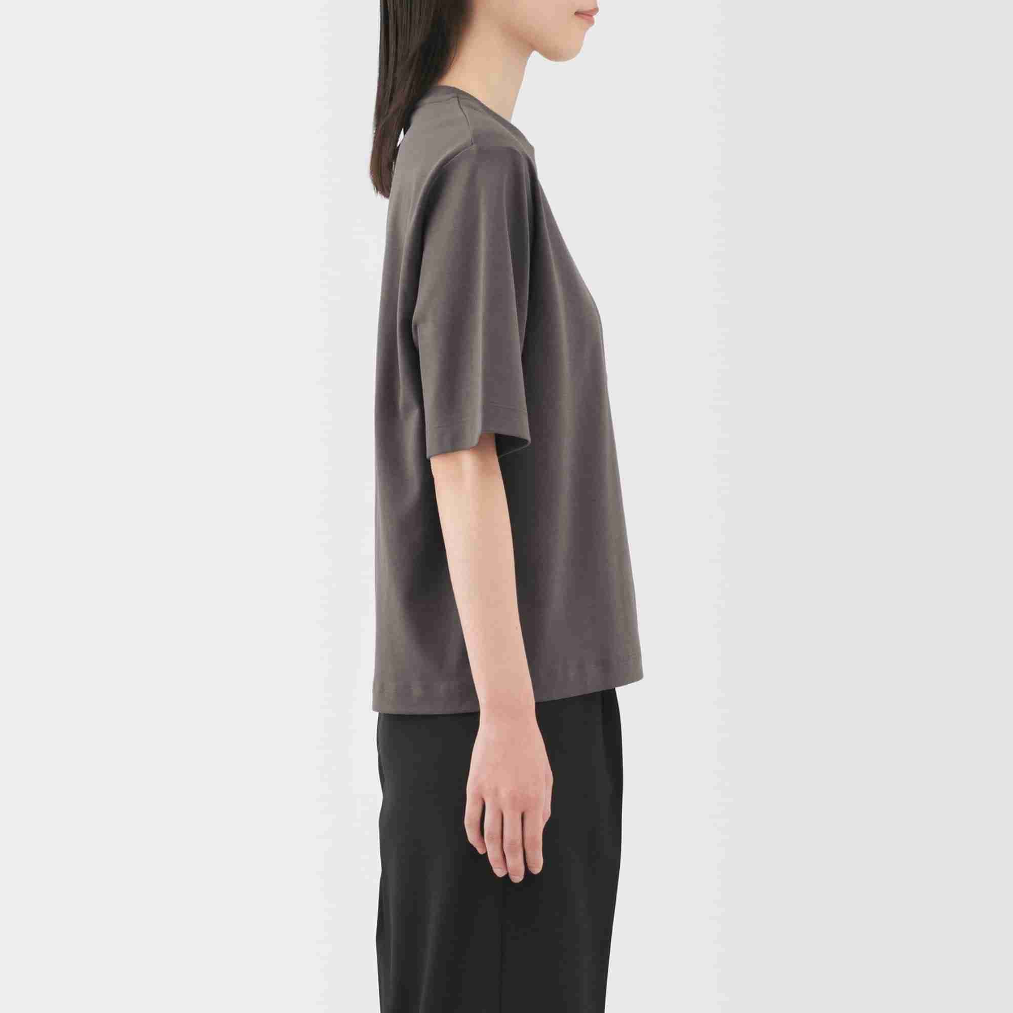 W's Cool touch crew neck wide-fit S/Slv T-shirt