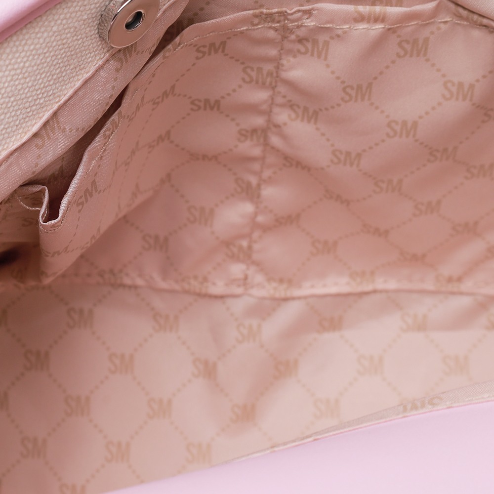 Bwebber Canvas Chalk Pink Satchel