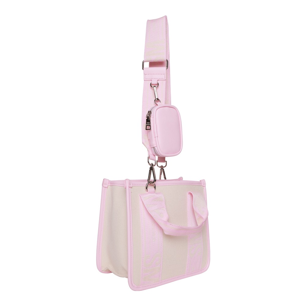Bwebber Canvas Chalk Pink Satchel