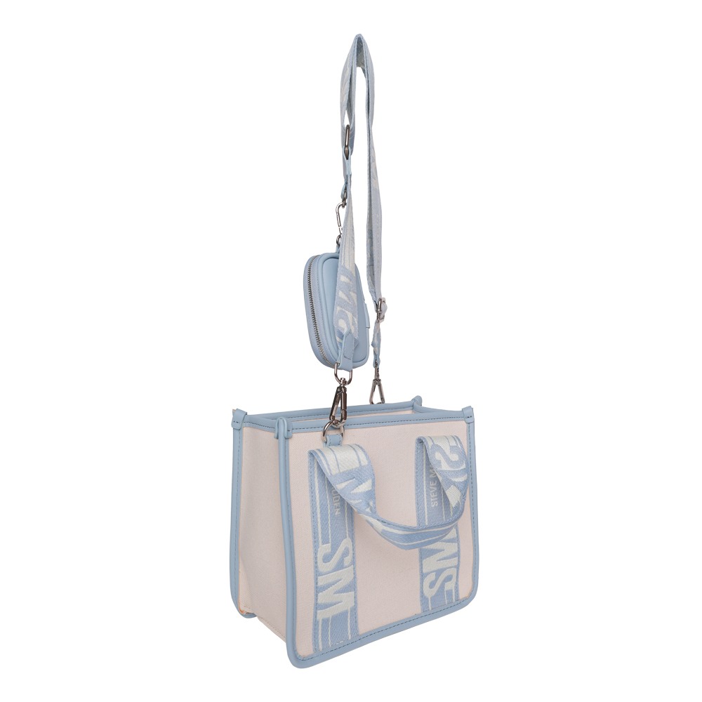 Bwebber Canvas Blue Haze Satchel