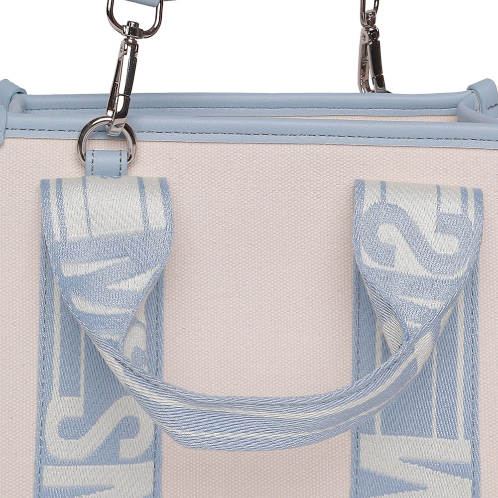 Bwebber Canvas Blue Haze Satchel