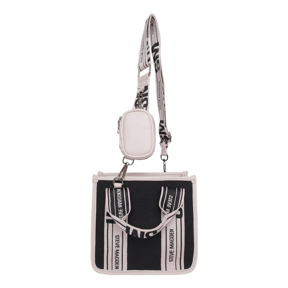 Bwebber Canvas Black Satchel