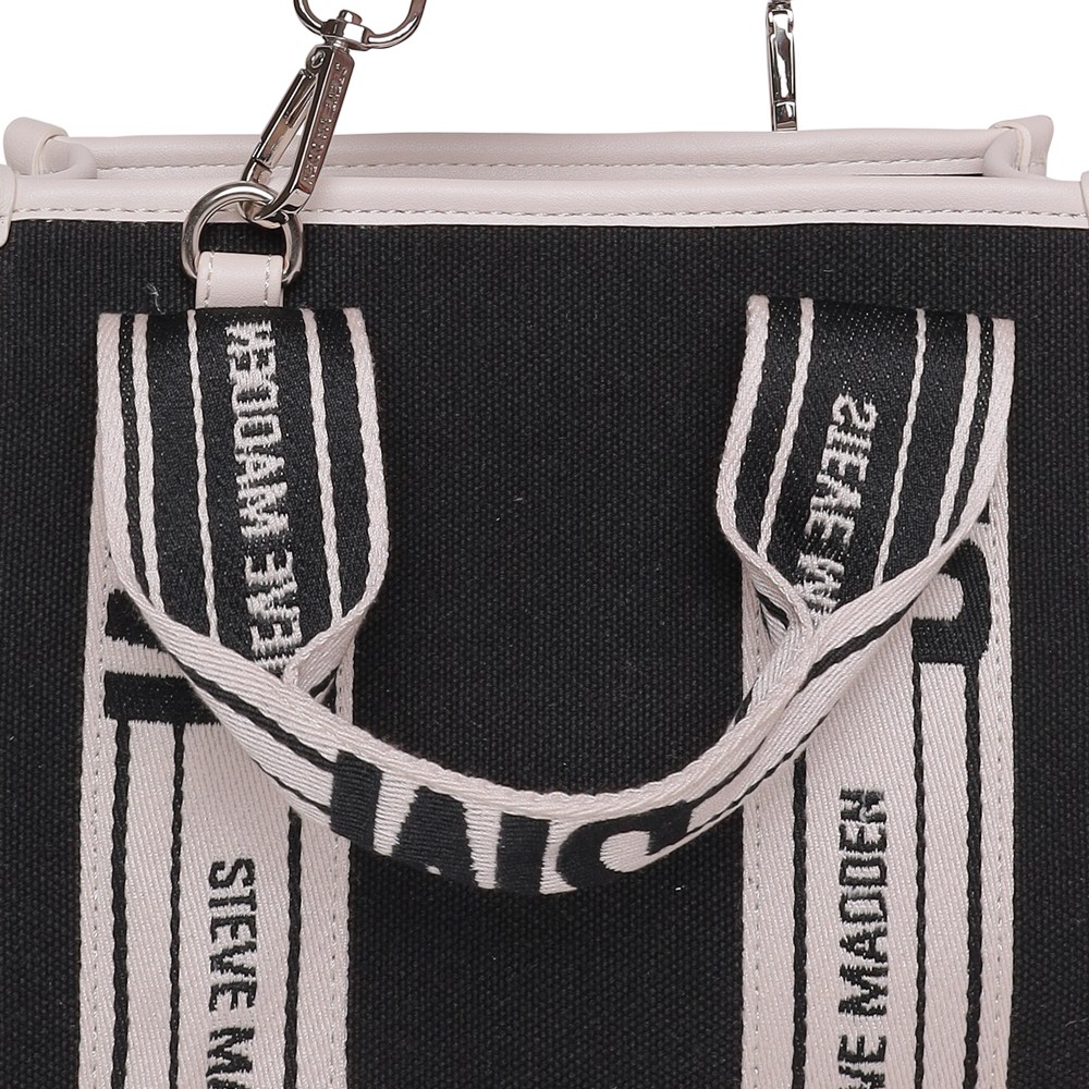 Bwebber Canvas Black Satchel