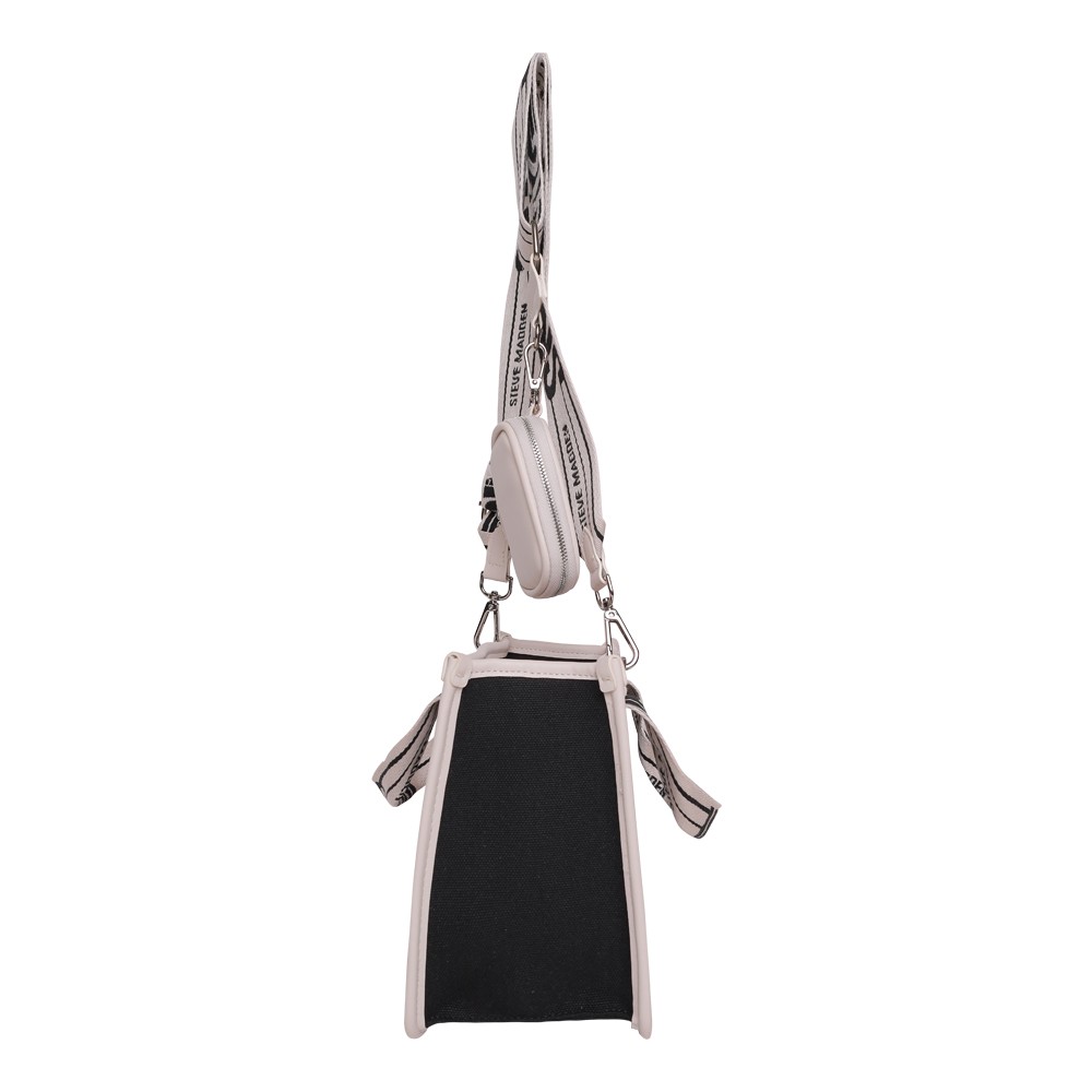 Bwebber Canvas Black Satchel