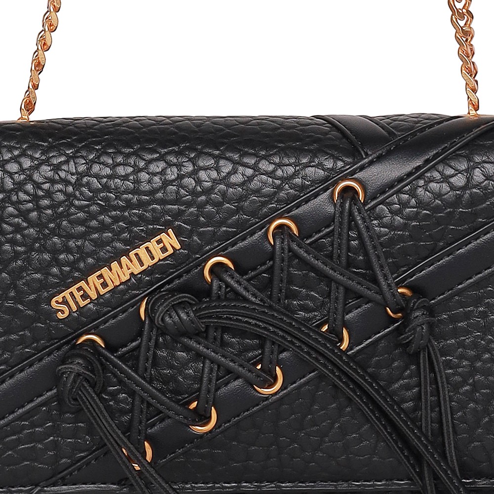 Bramo-K Black-Gold Crossbody