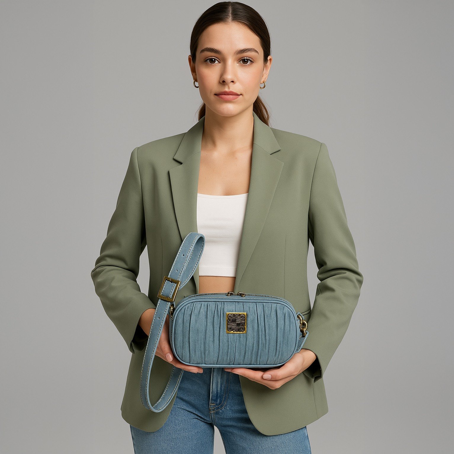 BCITRA Blue Crossbody