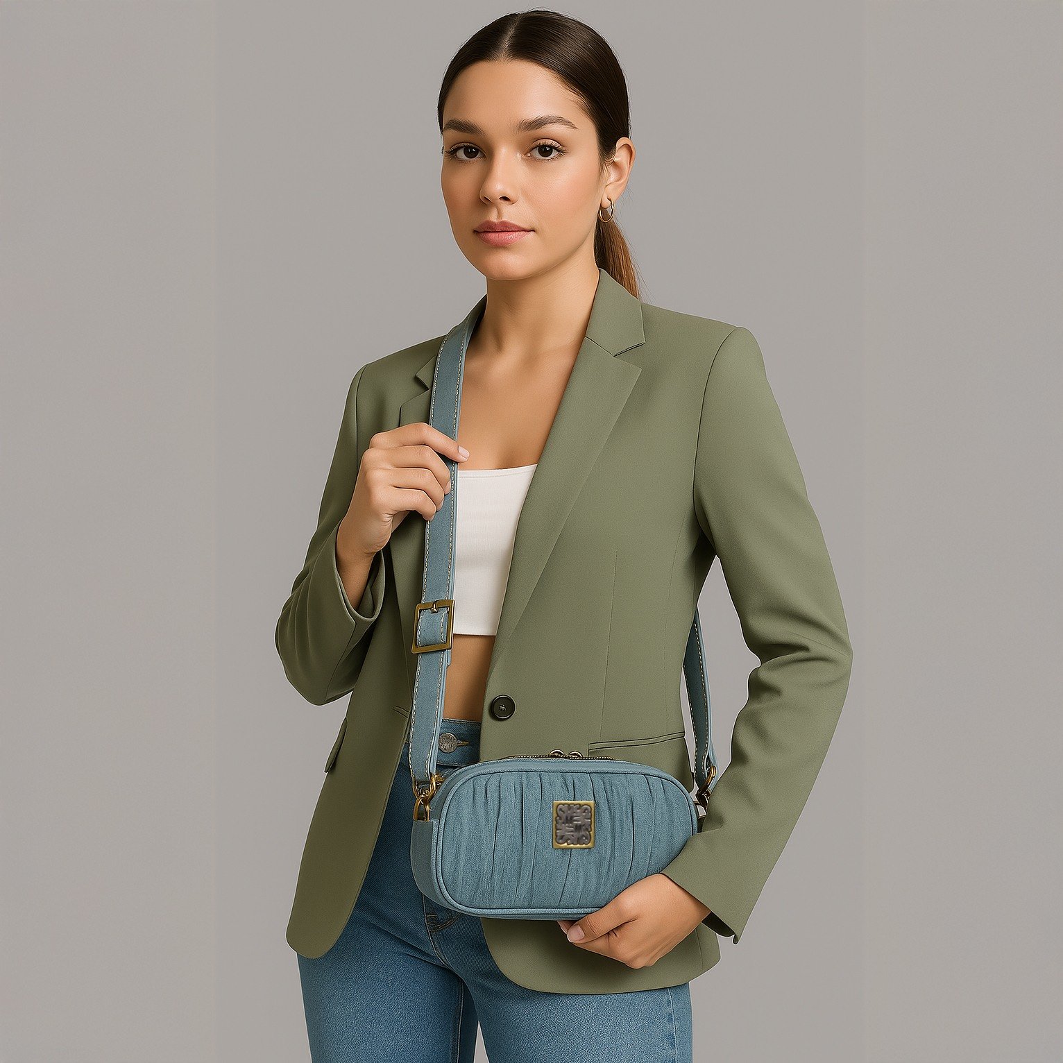 BCITRA Blue Crossbody