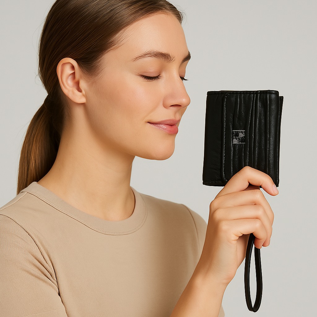 BEOS Black Clutches & Wallets