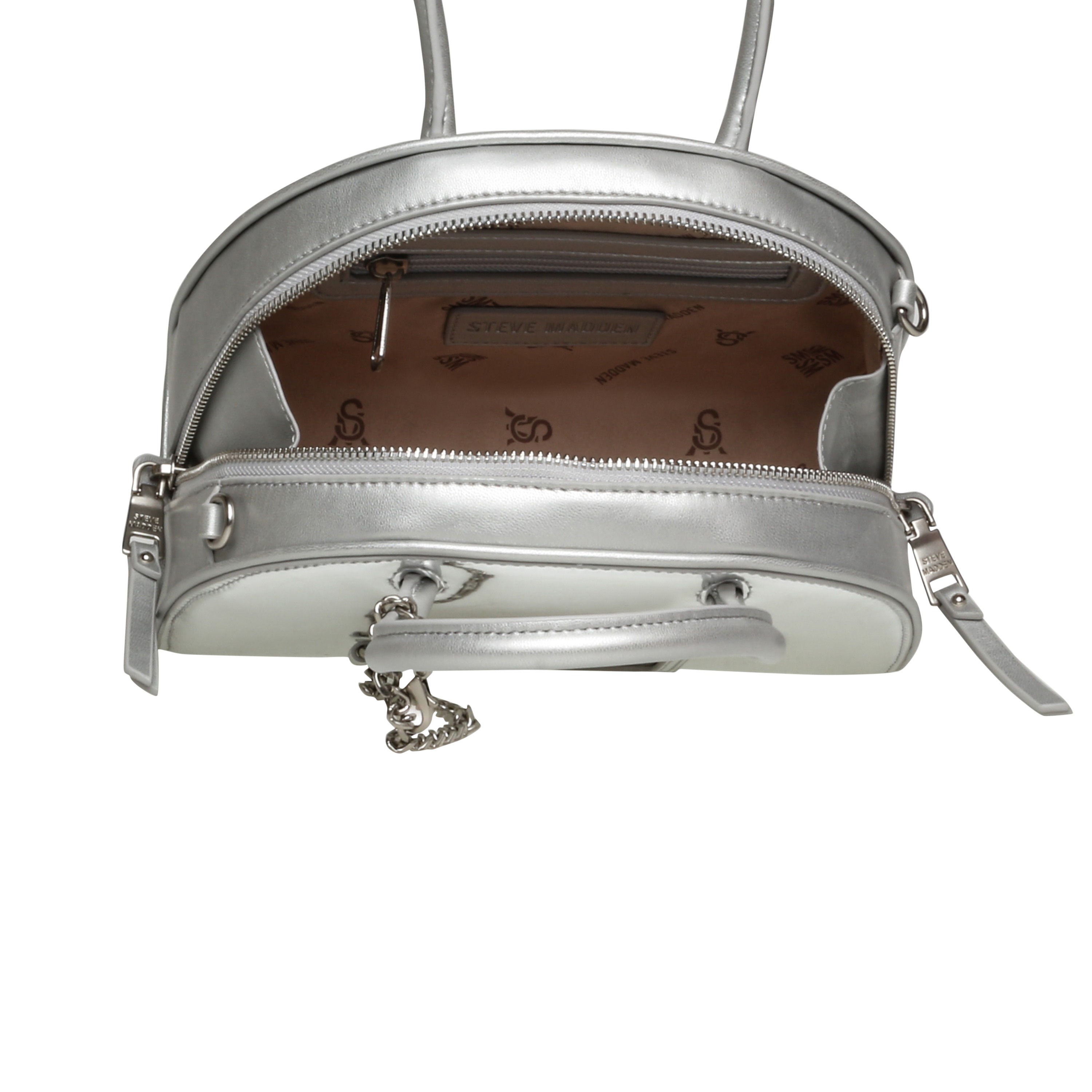 BROMILLY Silver Satchel