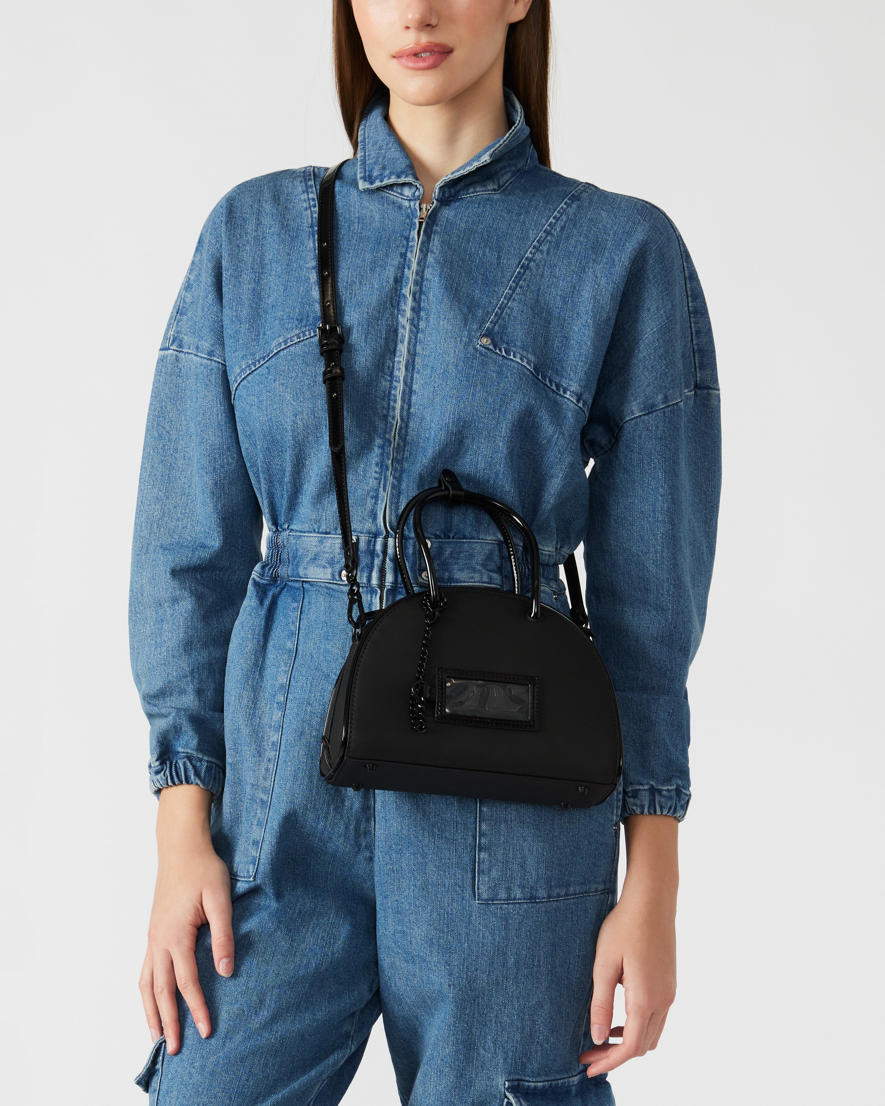 BROMILLY Black Satchel