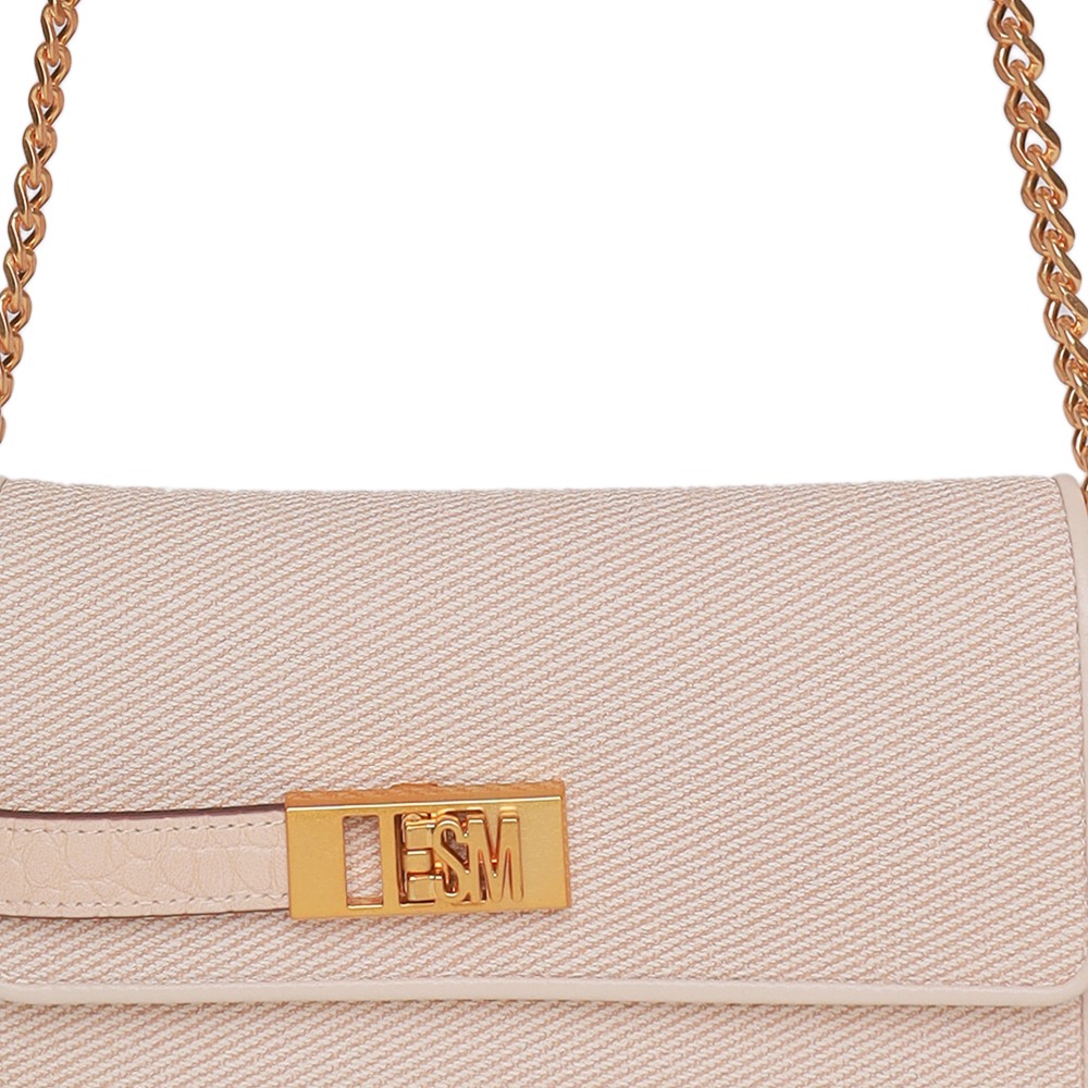 Baxelle Bone-Gold Crossbody