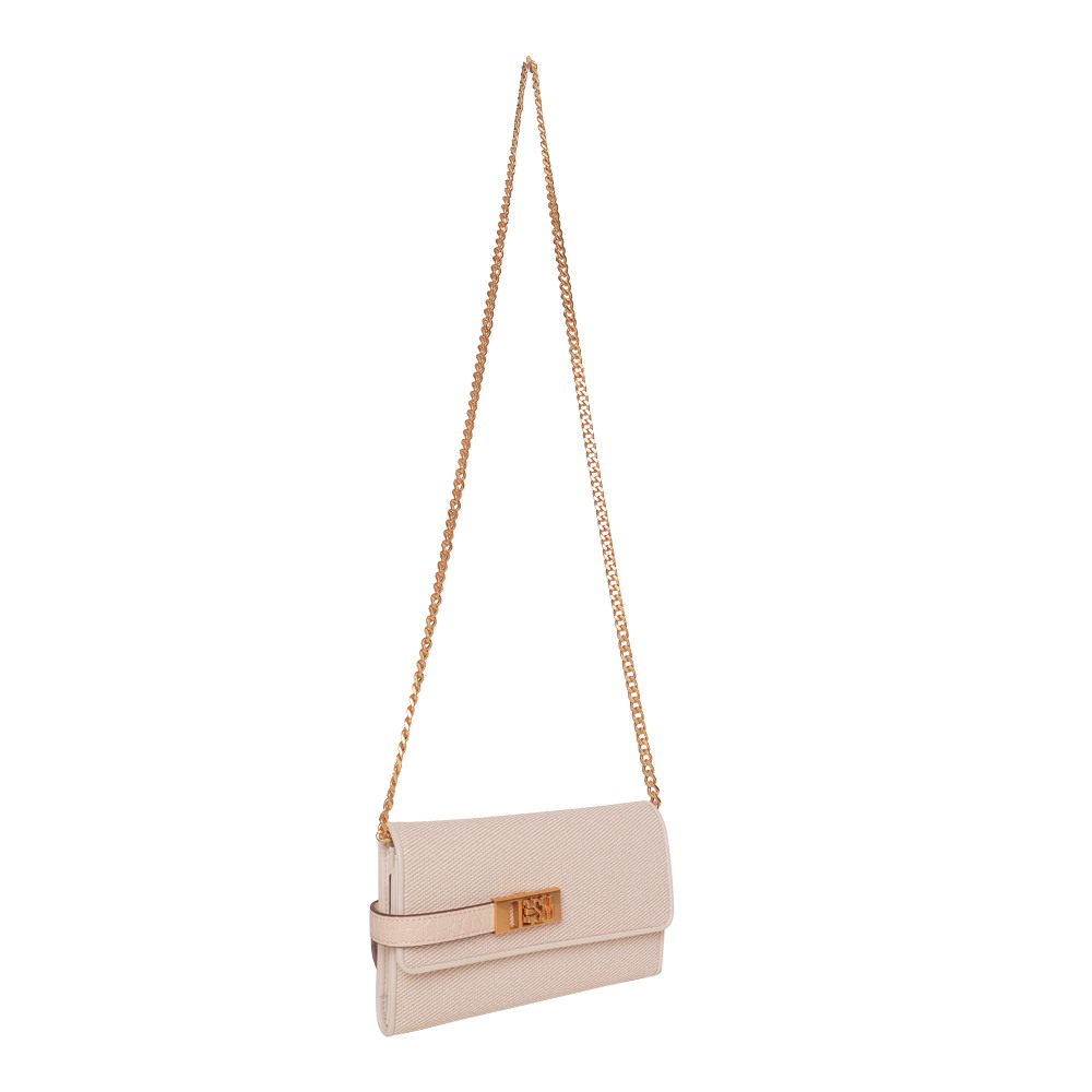 Baxelle Bone-Gold Crossbody