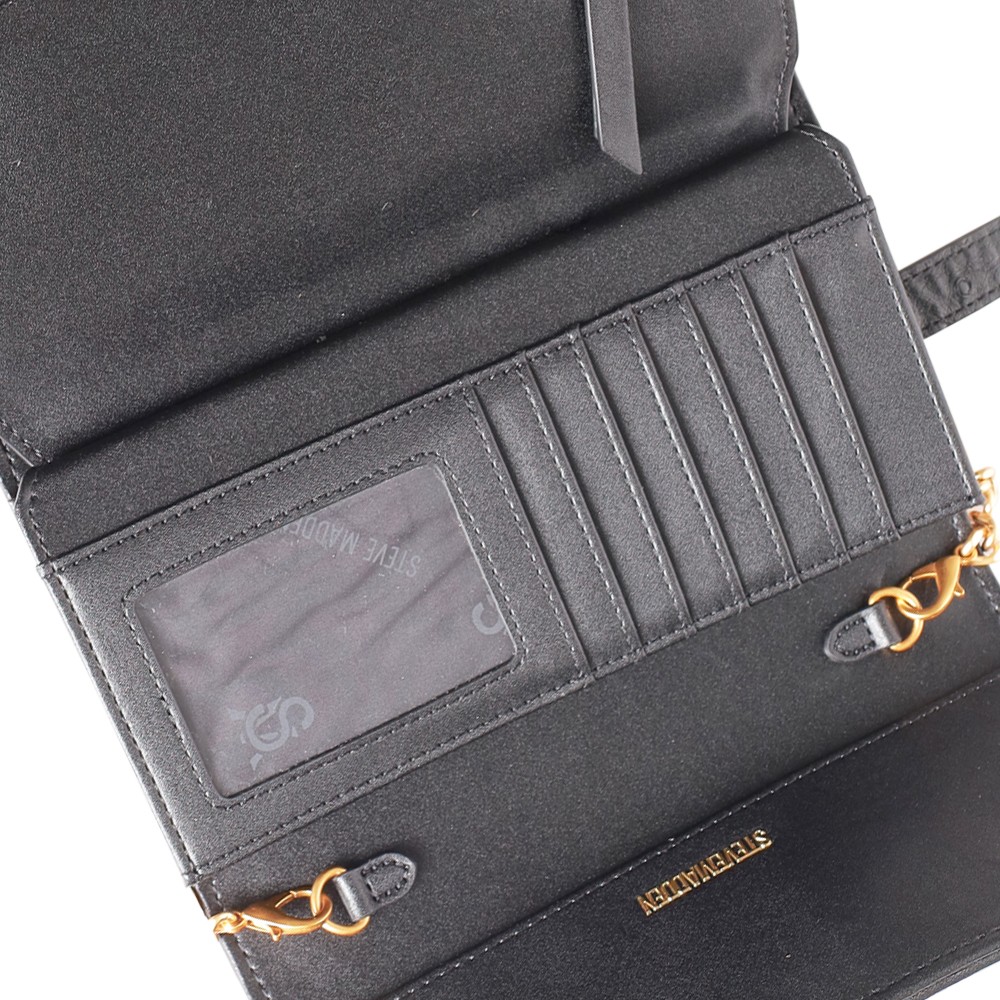 Baxelle Black-Gold Crossbody