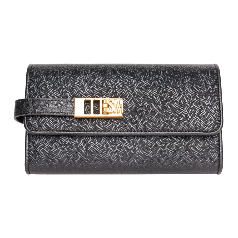 Baxelle Black-Gold Crossbody