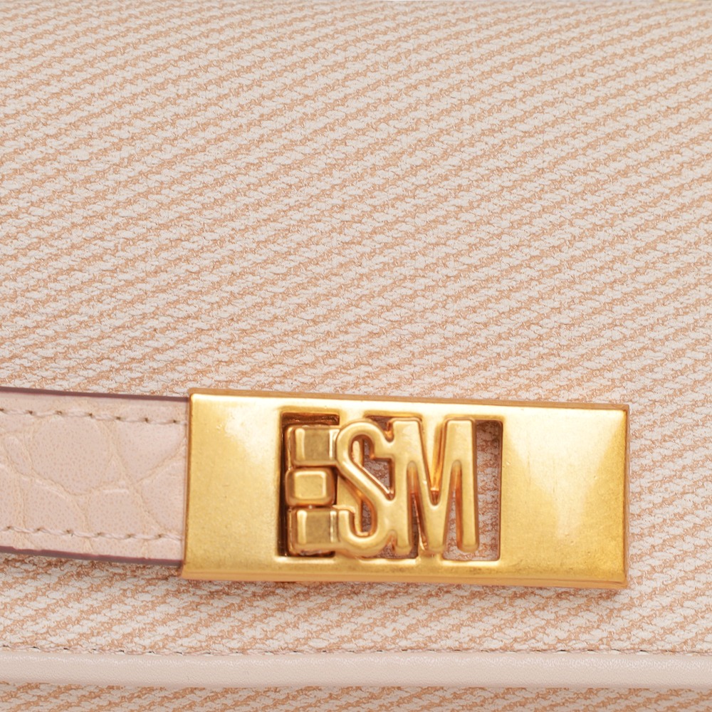 Bcadens Bone-Gold Clutches & Wallets