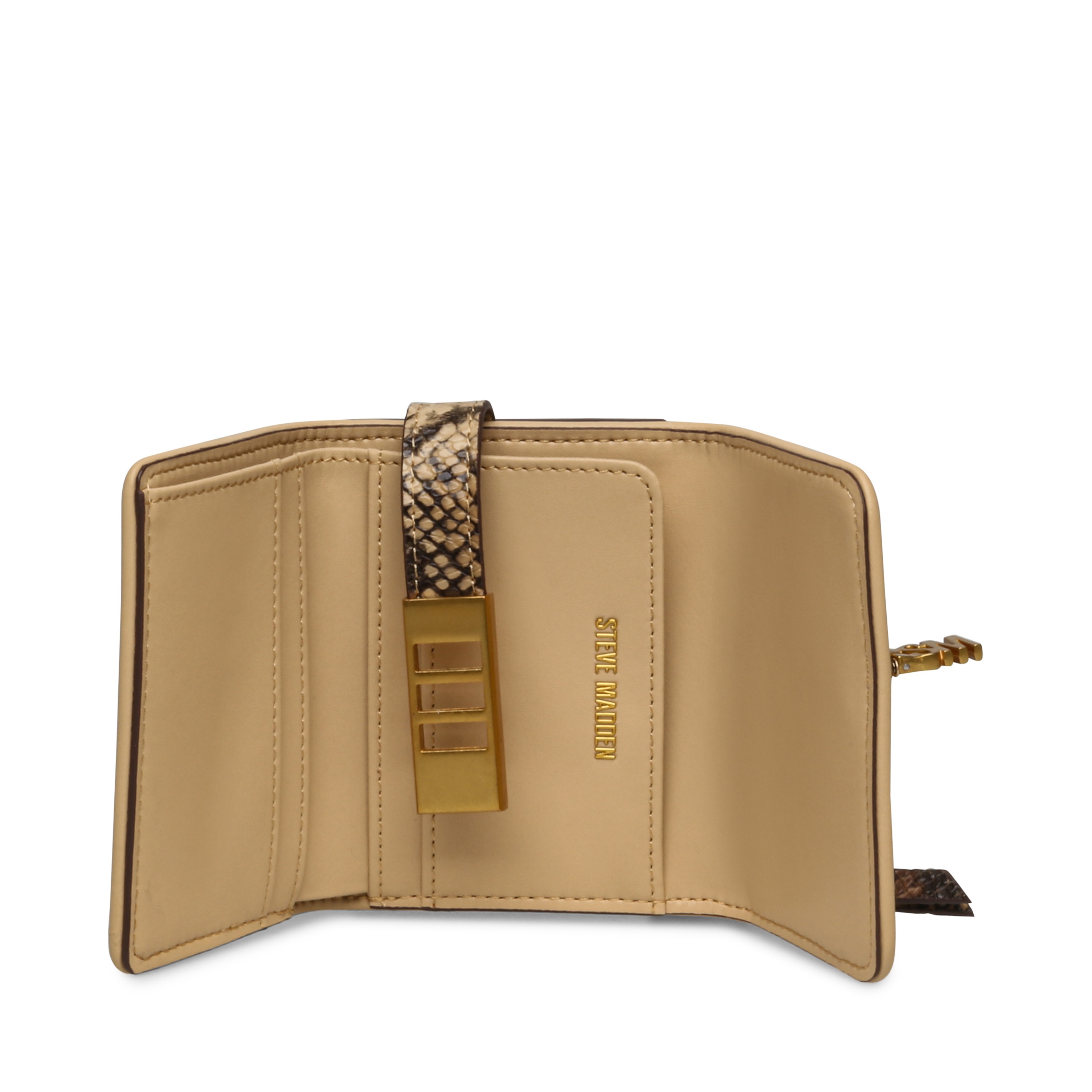 BCADENS Tan Clutches & Wallets