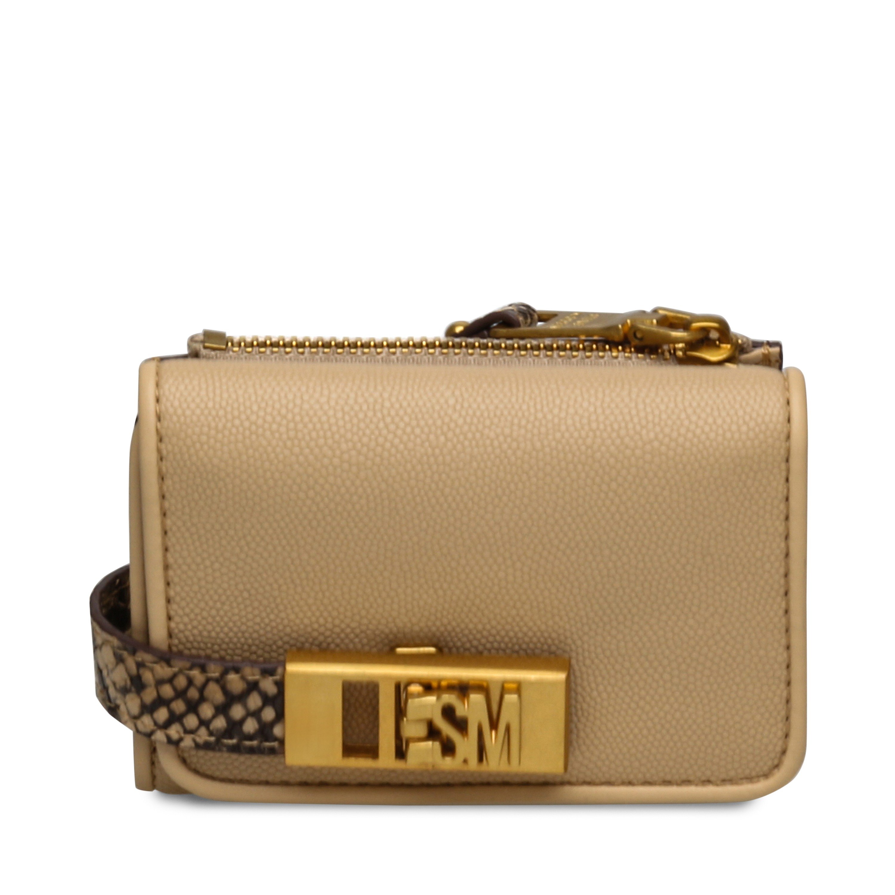 BCADENS Tan Clutches & Wallets