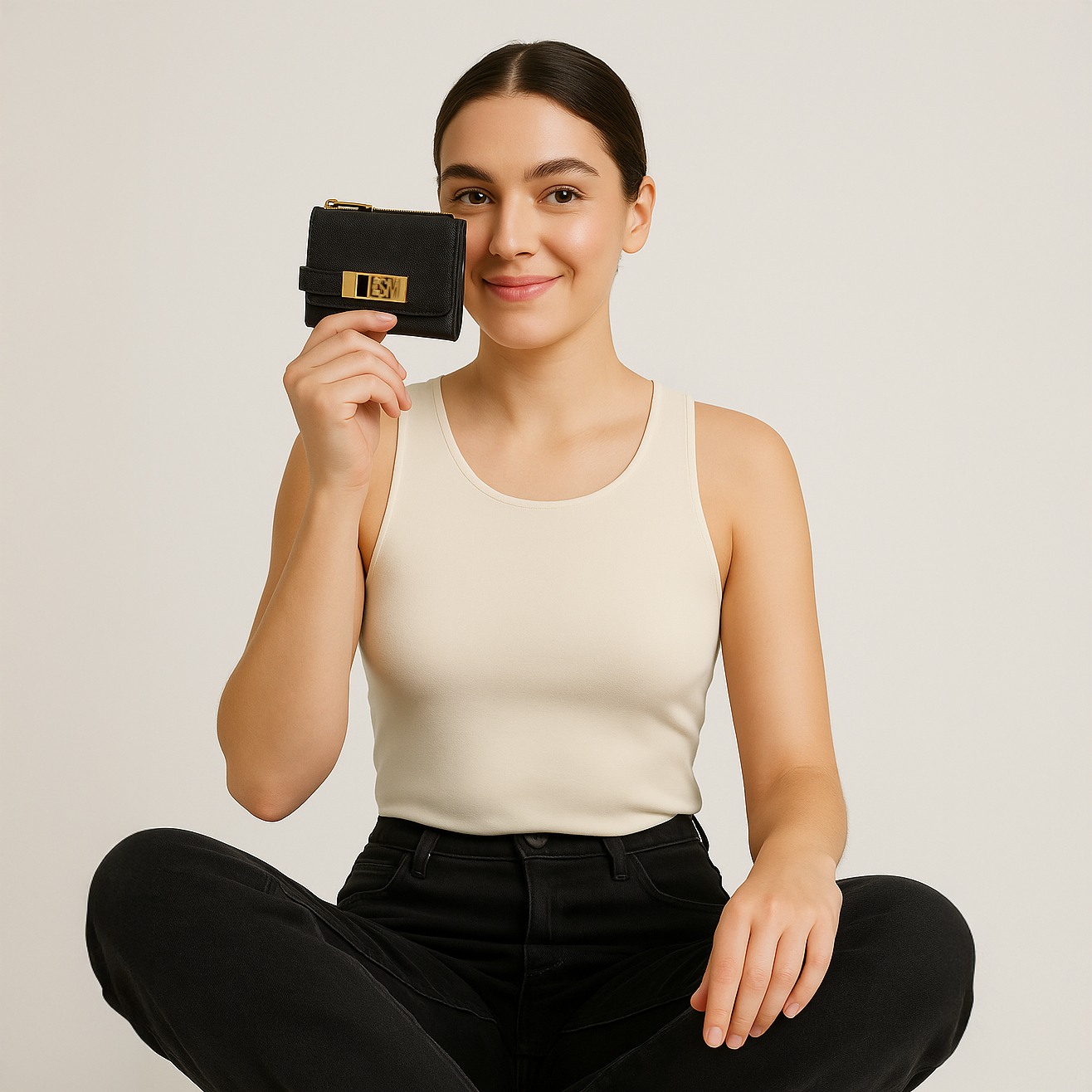 BCADENS Black Clutches & Wallets