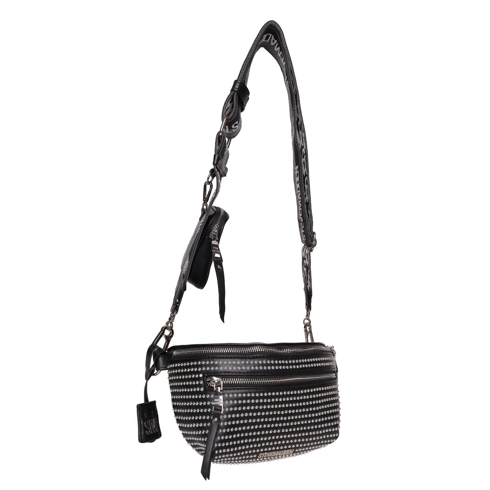 Bclarkes Black-Silver Crossbody