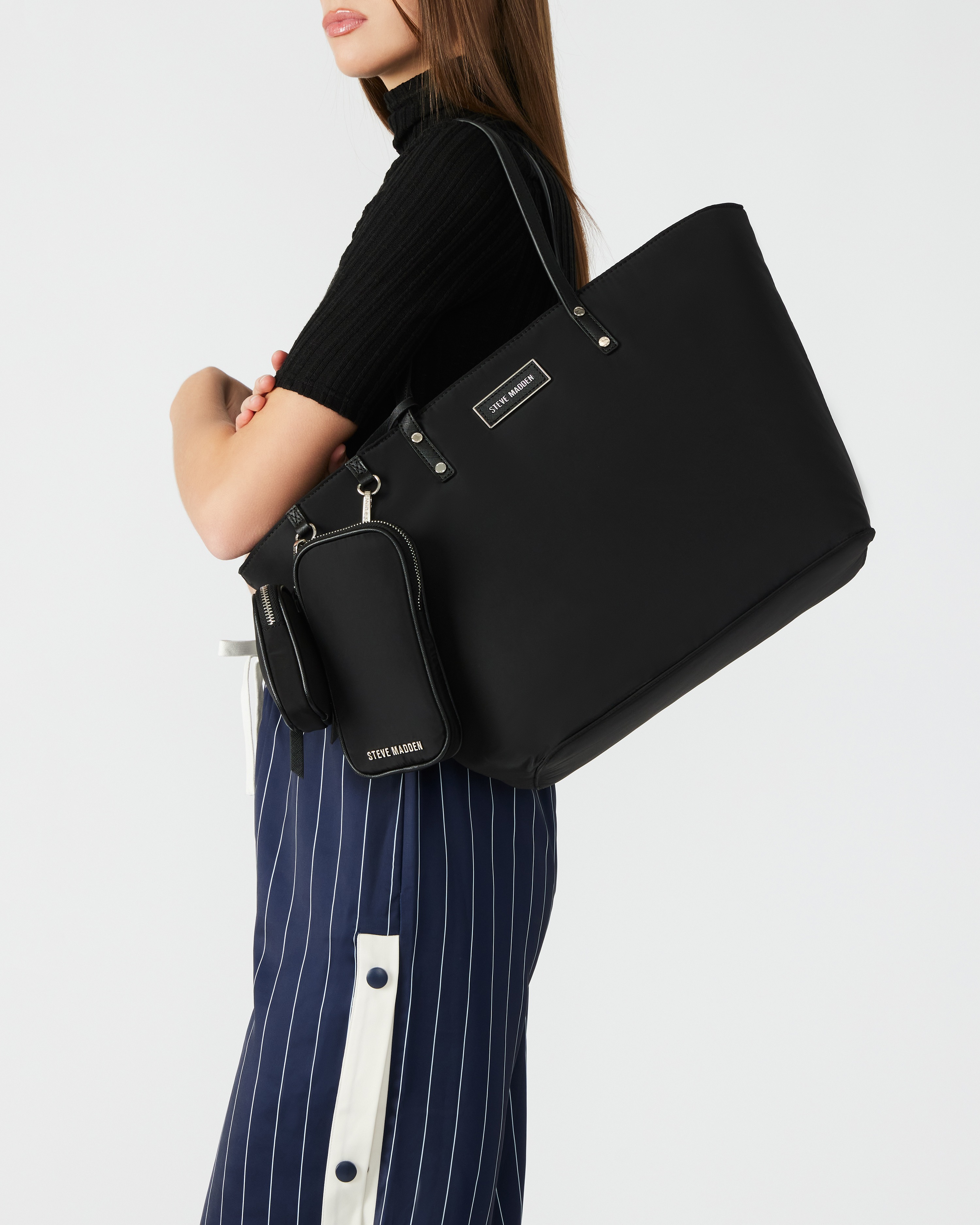 BJUDE Black Tote