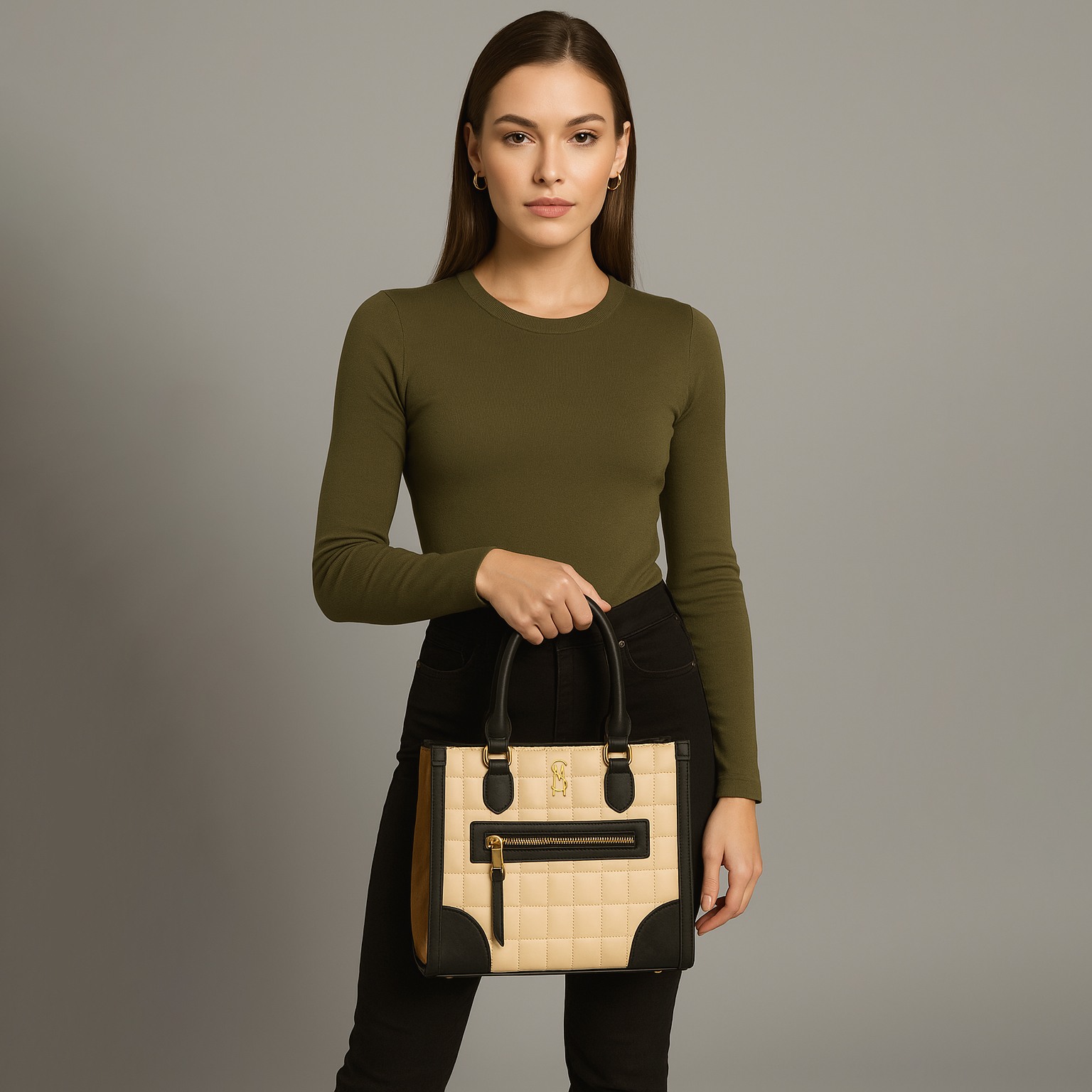 BMASSI-N Tan Satchel
