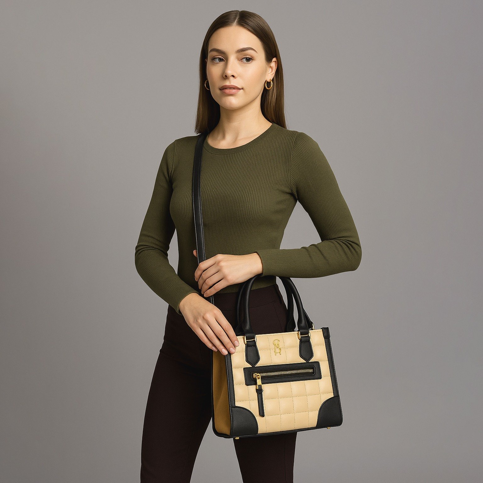 BMASSI-N Tan Satchel