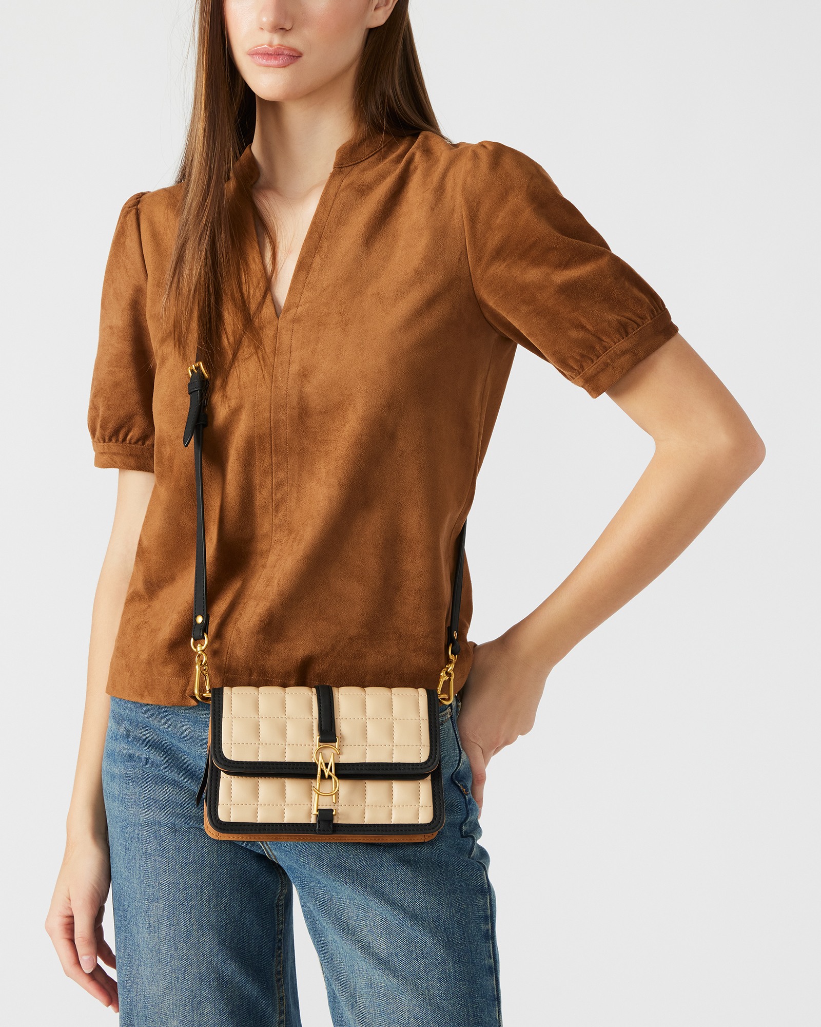 BRYA-N Tan Crossbody
