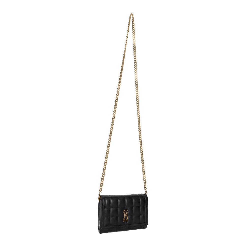 Bshey Black-Gold Clutches & Wallets